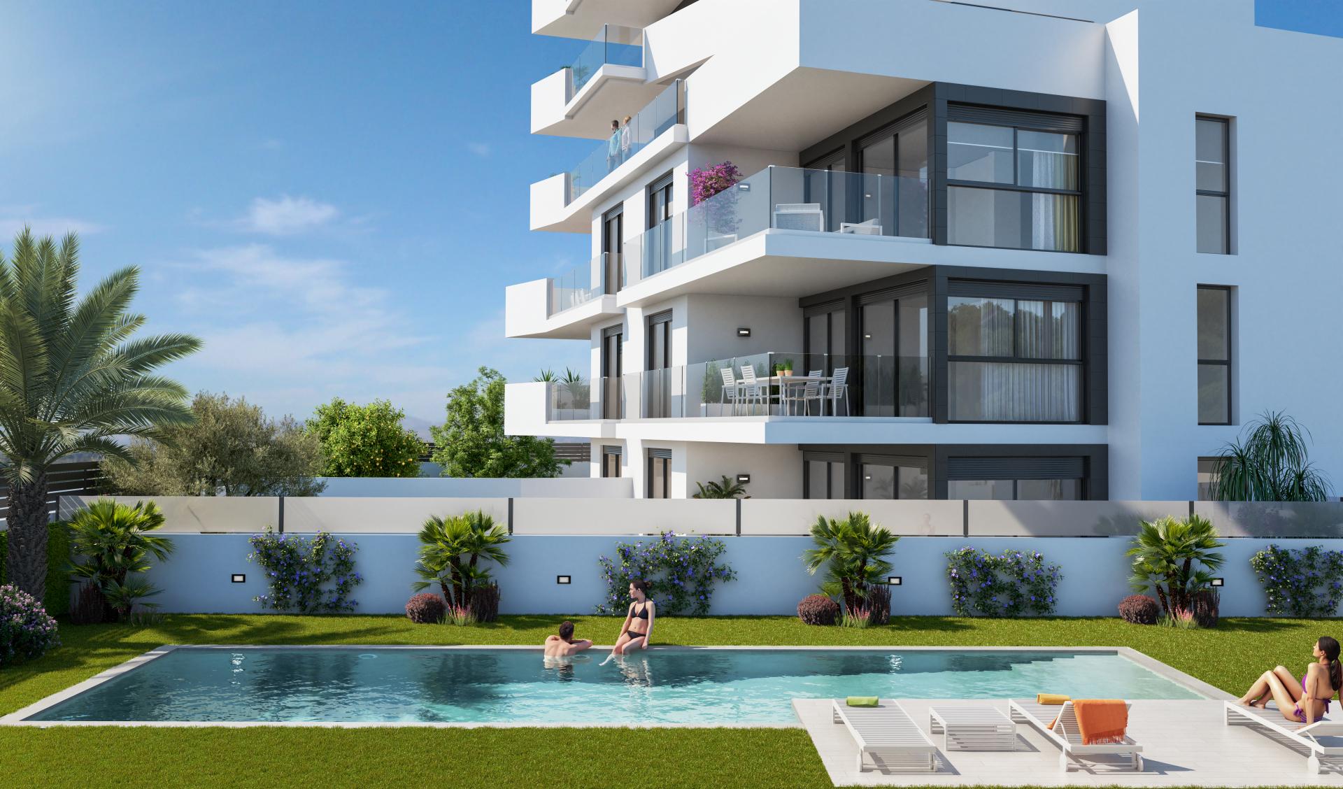 3 bedroom Apartment with terrace in Guardamar - New build in Medvilla Spanje