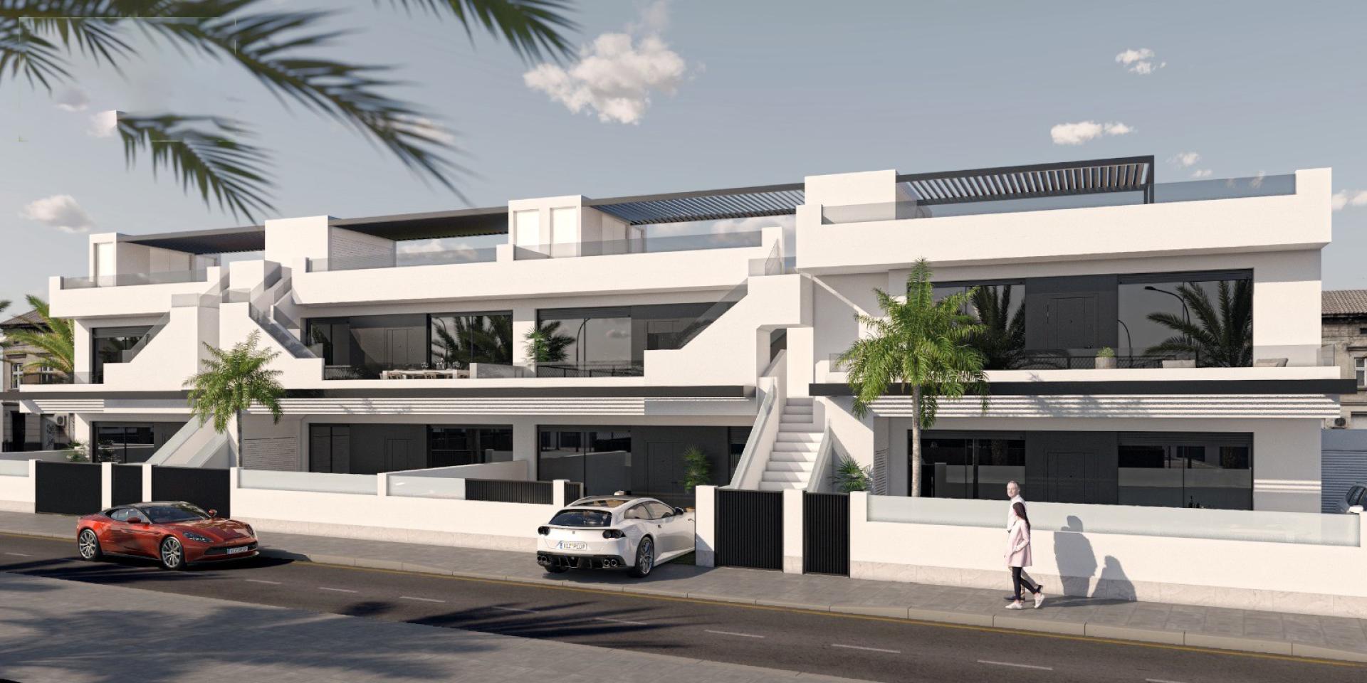 2 bedroom Apartments - solarium in San Pedro Del Pinatar - New build in Medvilla Spanje