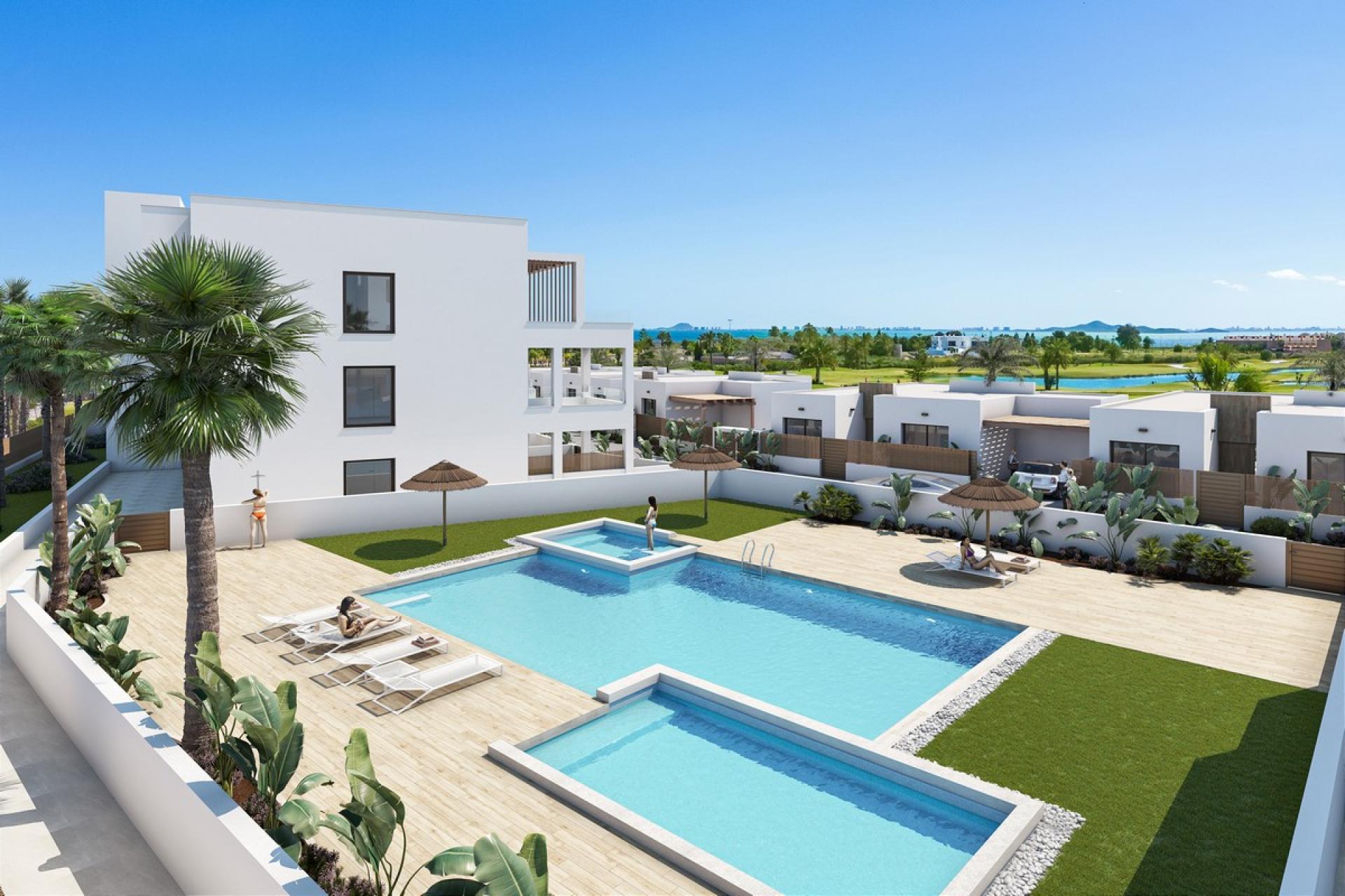 2 bedroom Apartment with terrace in Los Alcazares - New build in Medvilla Spanje