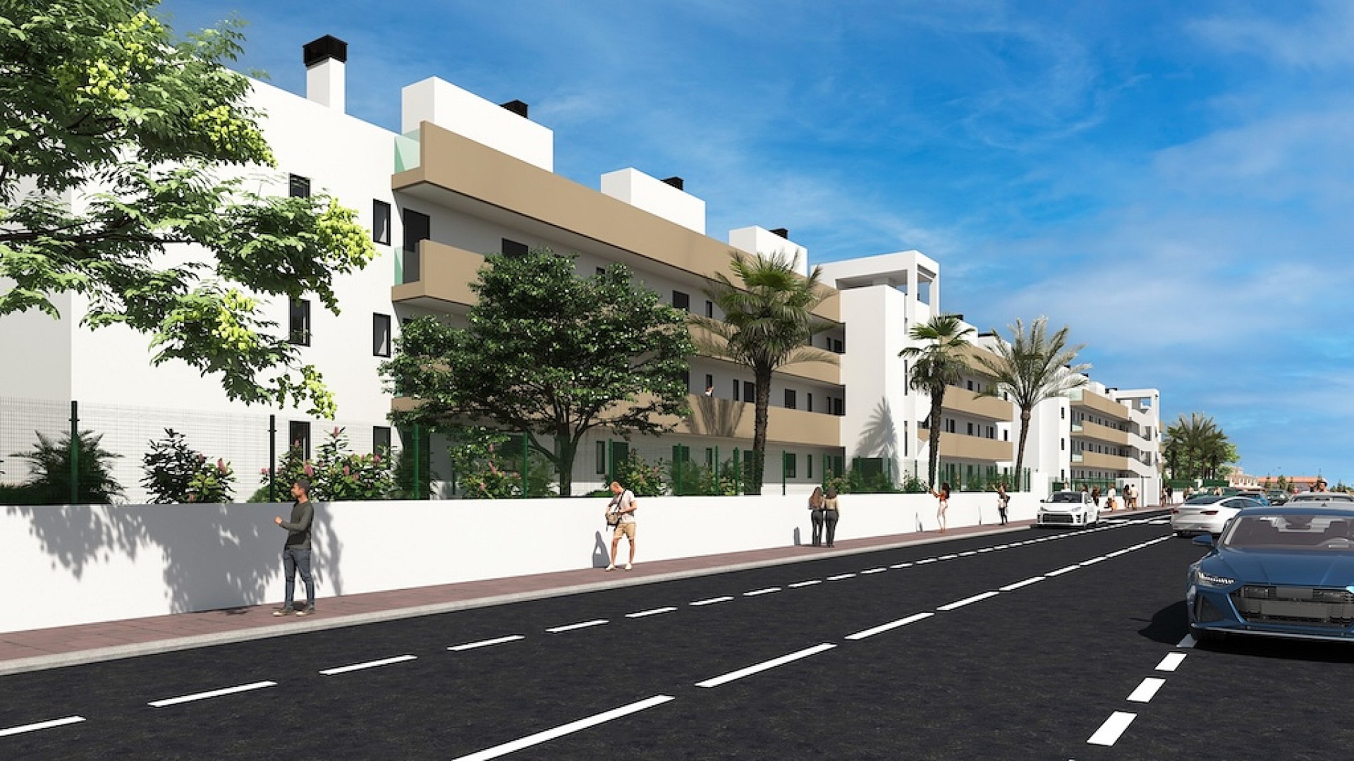 3 bedroom Apartment with garden in Los Alcazares - New build in Medvilla Spanje