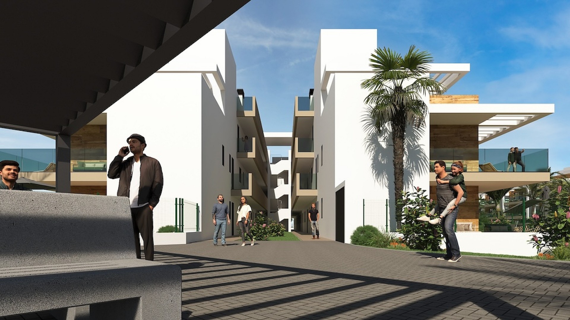 3 bedroom Apartment with terrace in Los Alcazares - New build in Medvilla Spanje