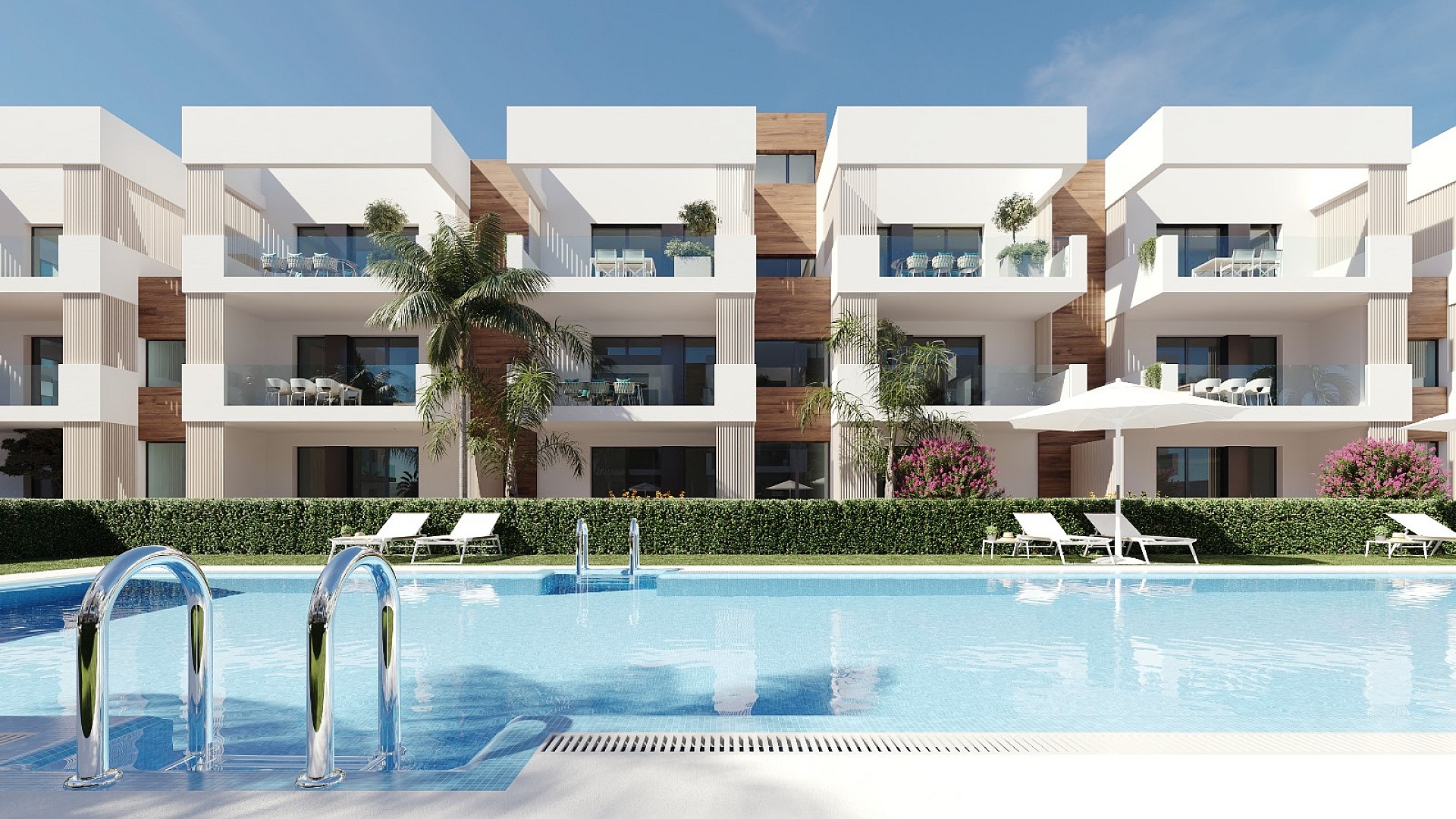 2 bedroom Apartment with garden in San Pedro Del Pinatar - New build in Medvilla Spanje