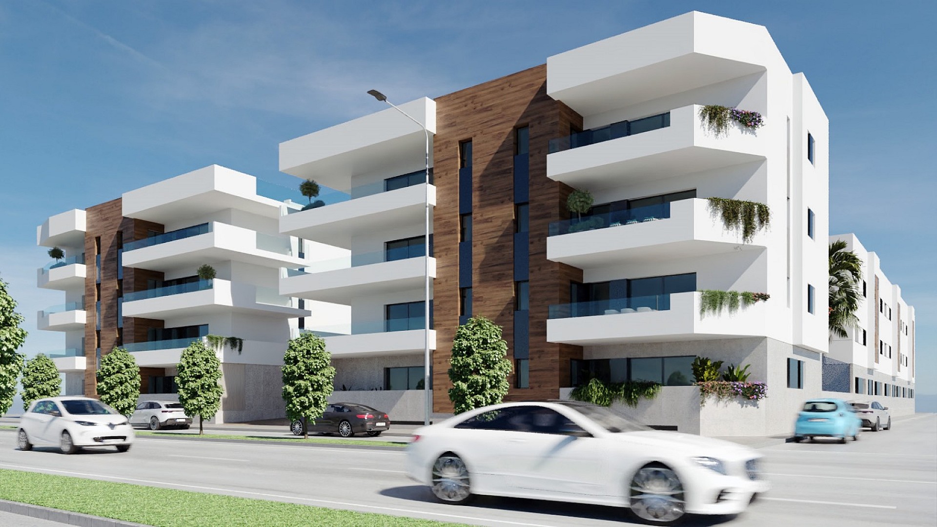 2 bedroom Apartment with terrace in San Pedro Del Pinatar - New build in Medvilla Spanje