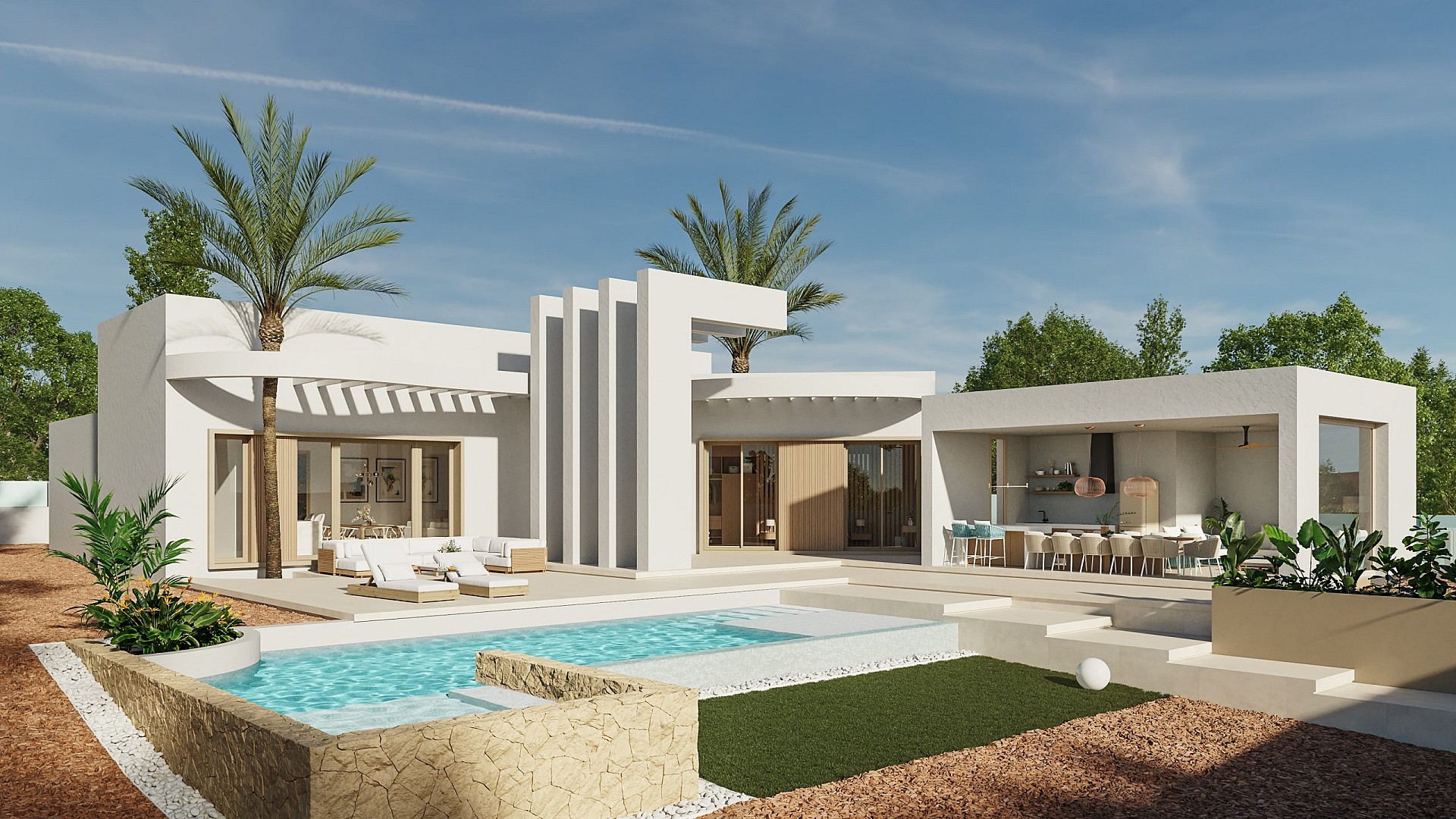 4 bedroom Villa in Villamartin - New build in Medvilla Spanje