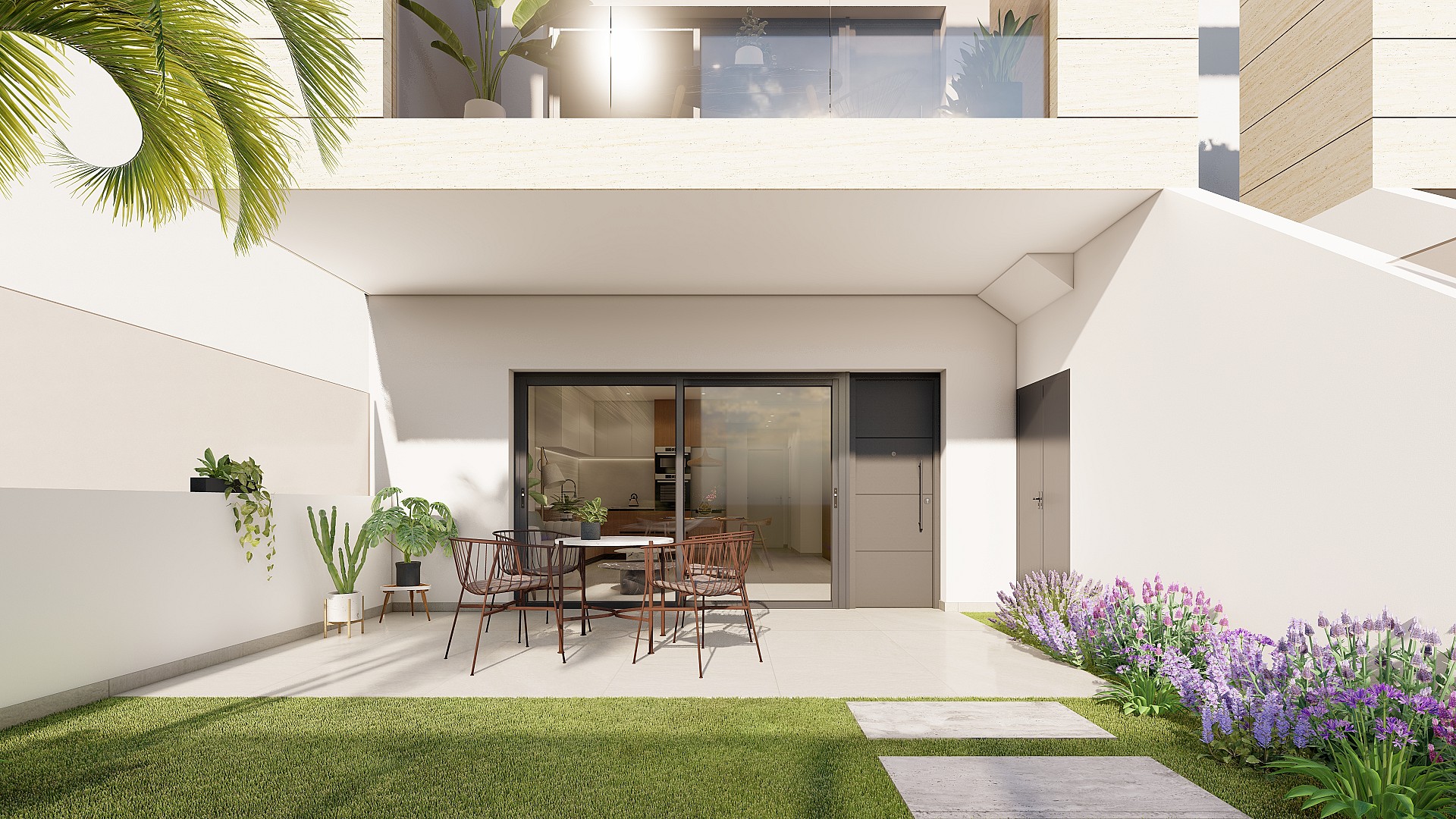 2 bedroom Apartment with garden in San Pedro Del Pinatar - New build in Medvilla Spanje