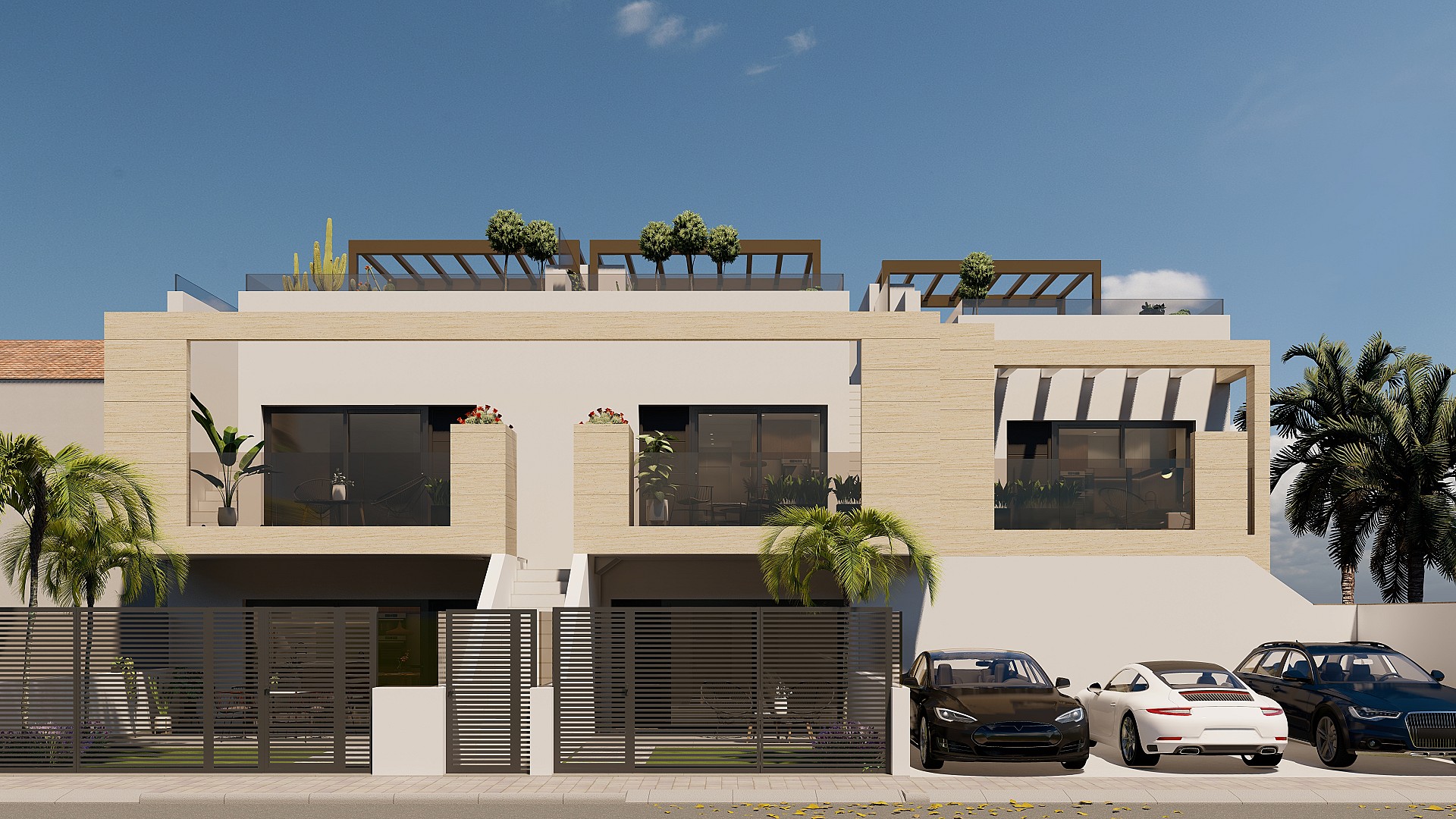 2 bedroom Apartments - solarium in San Pedro Del Pinatar - New build in Medvilla Spanje