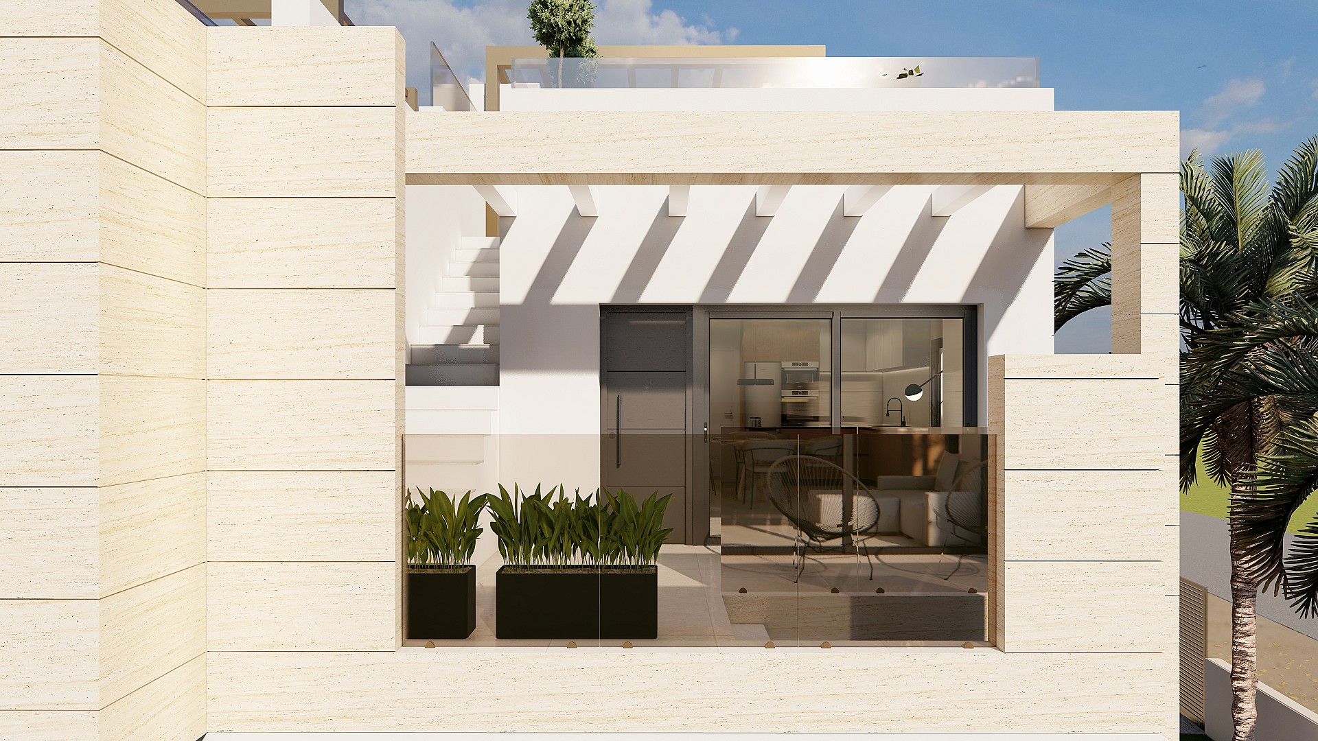 2 bedroom Apartments - solarium in San Pedro Del Pinatar - New build in Medvilla Spanje