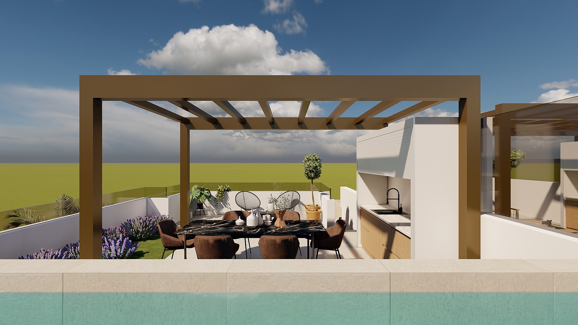 2 bedroom Apartments - solarium in San Pedro Del Pinatar - New build in Medvilla Spanje