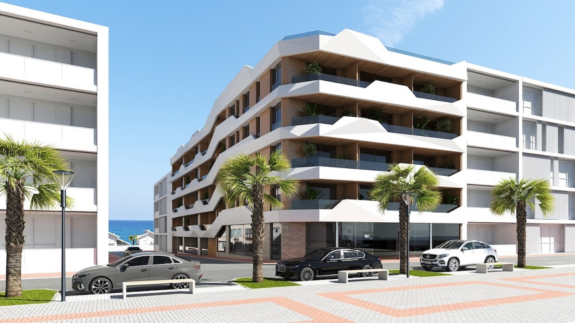 3 bedroom Apartment with garden in Guardamar - New build in Medvilla Spanje