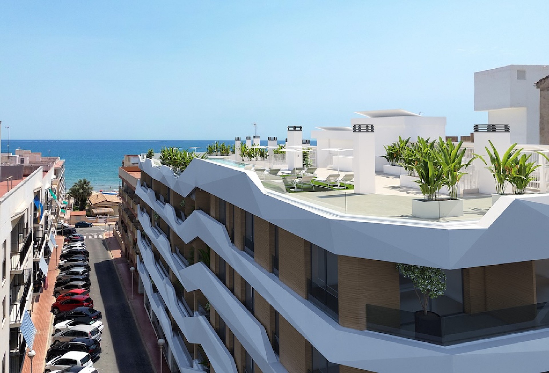 3 bedroom Apartment with terrace in Guardamar - New build in Medvilla Spanje