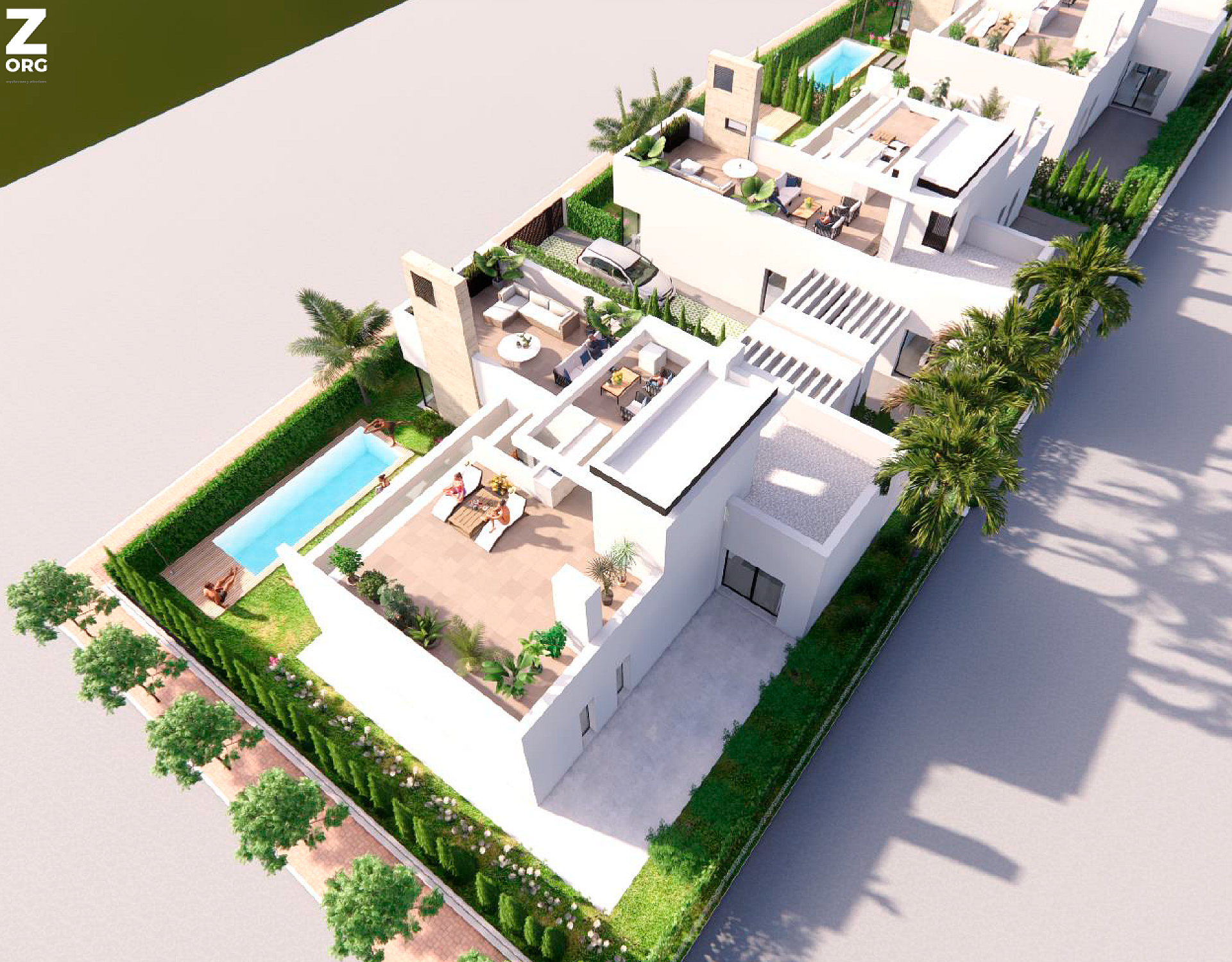 3 bedroom Villa in Santa Rosalía Resort - New build in Medvilla Spanje