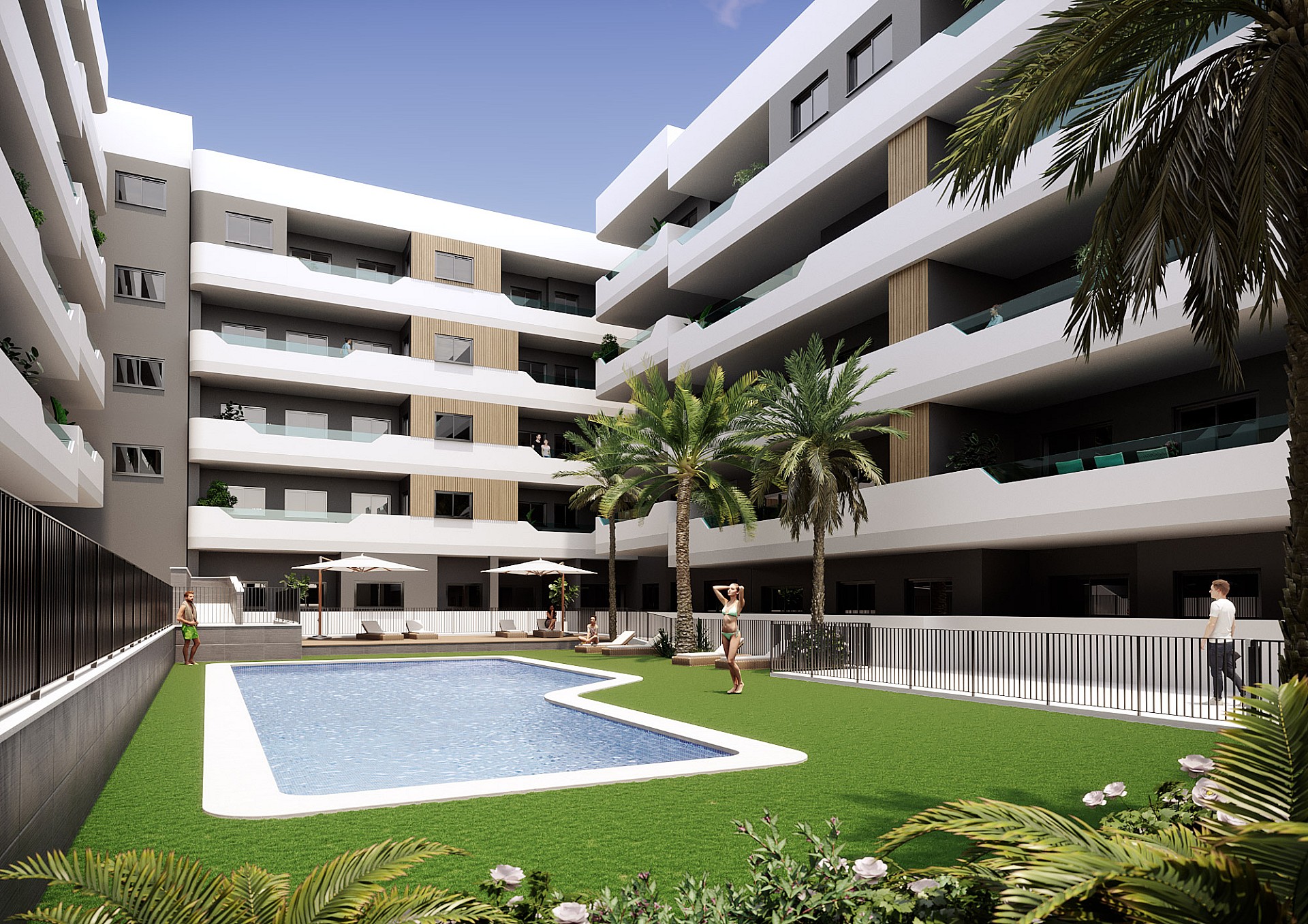 2 bedroom Apartment with terrace in Santa Pola in Medvilla Spanje