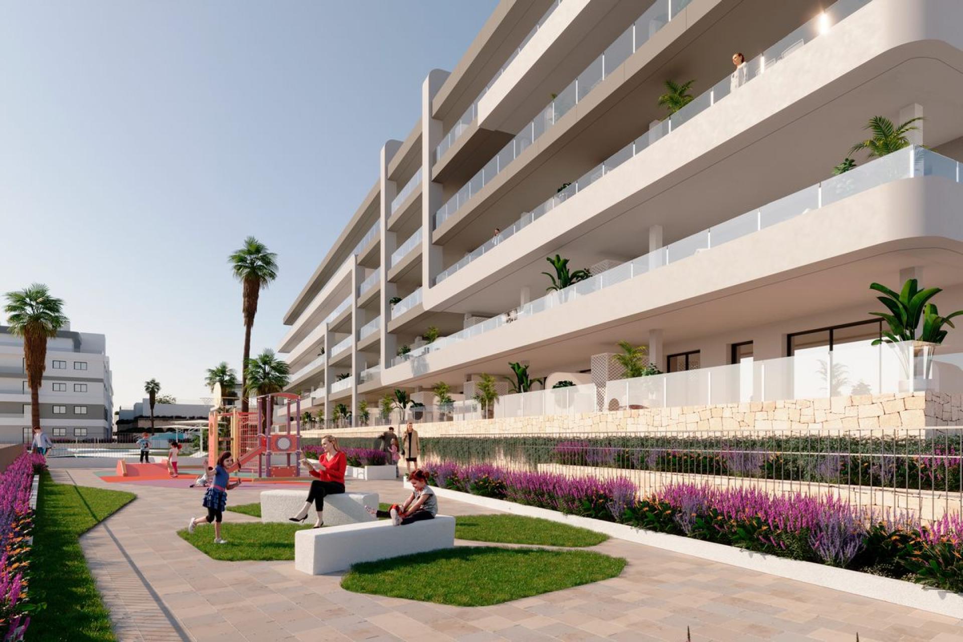 3 bedroom Apartments - solarium in Mutxamel - New build in Medvilla Spanje