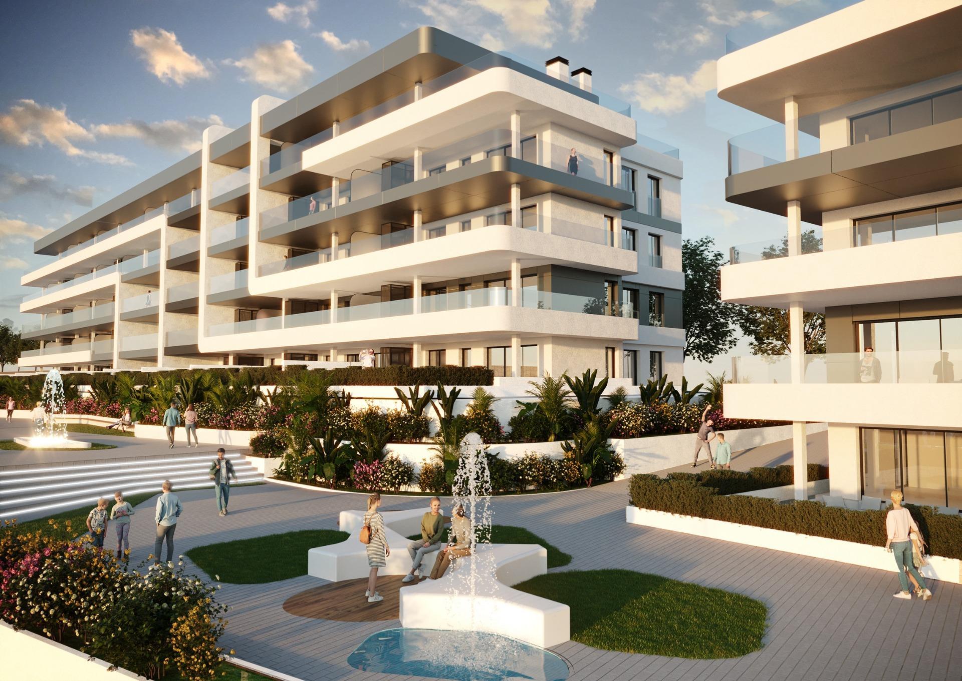 3 bedroom Apartments - solarium in Mutxamel - New build in Medvilla Spanje