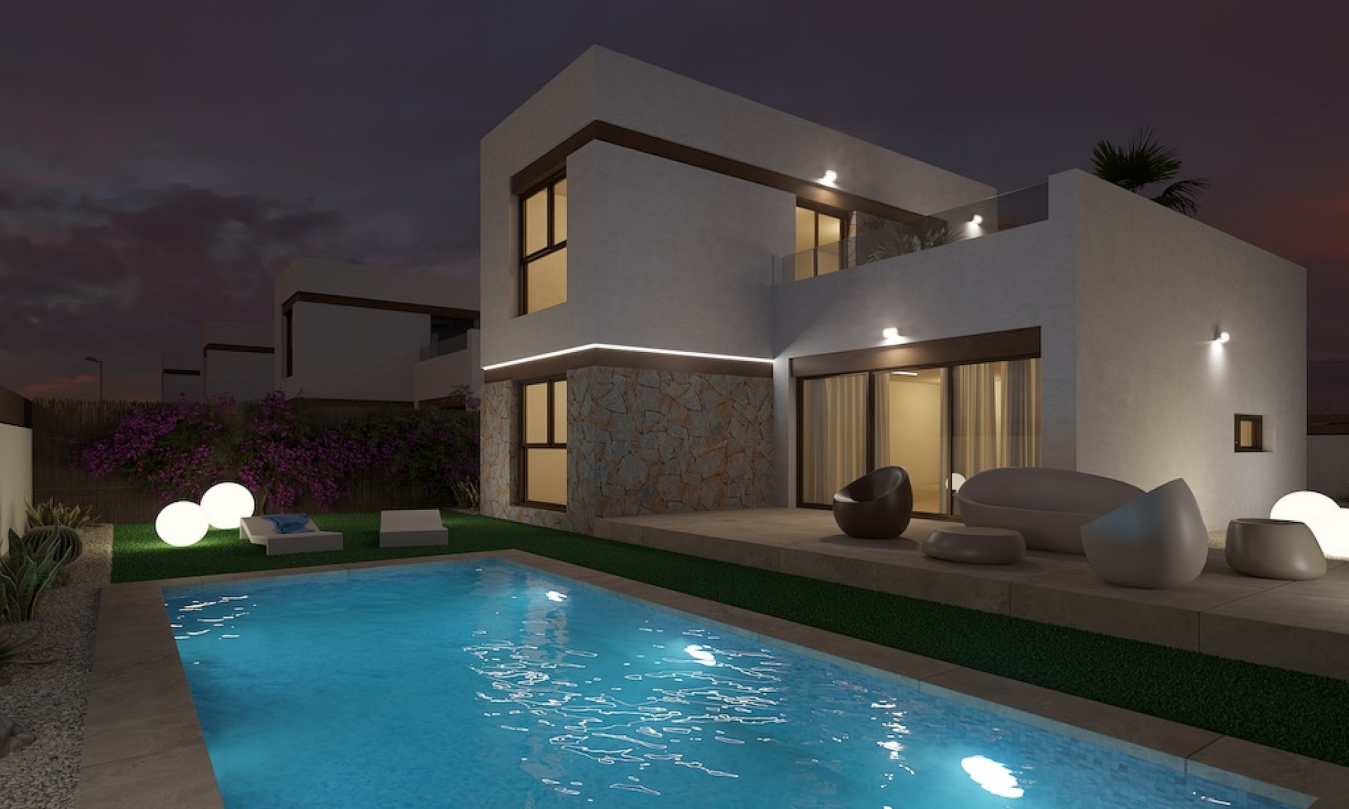 3 bedroom Villa in Algorfa - La Finca Golf - New build in Medvilla Spanje