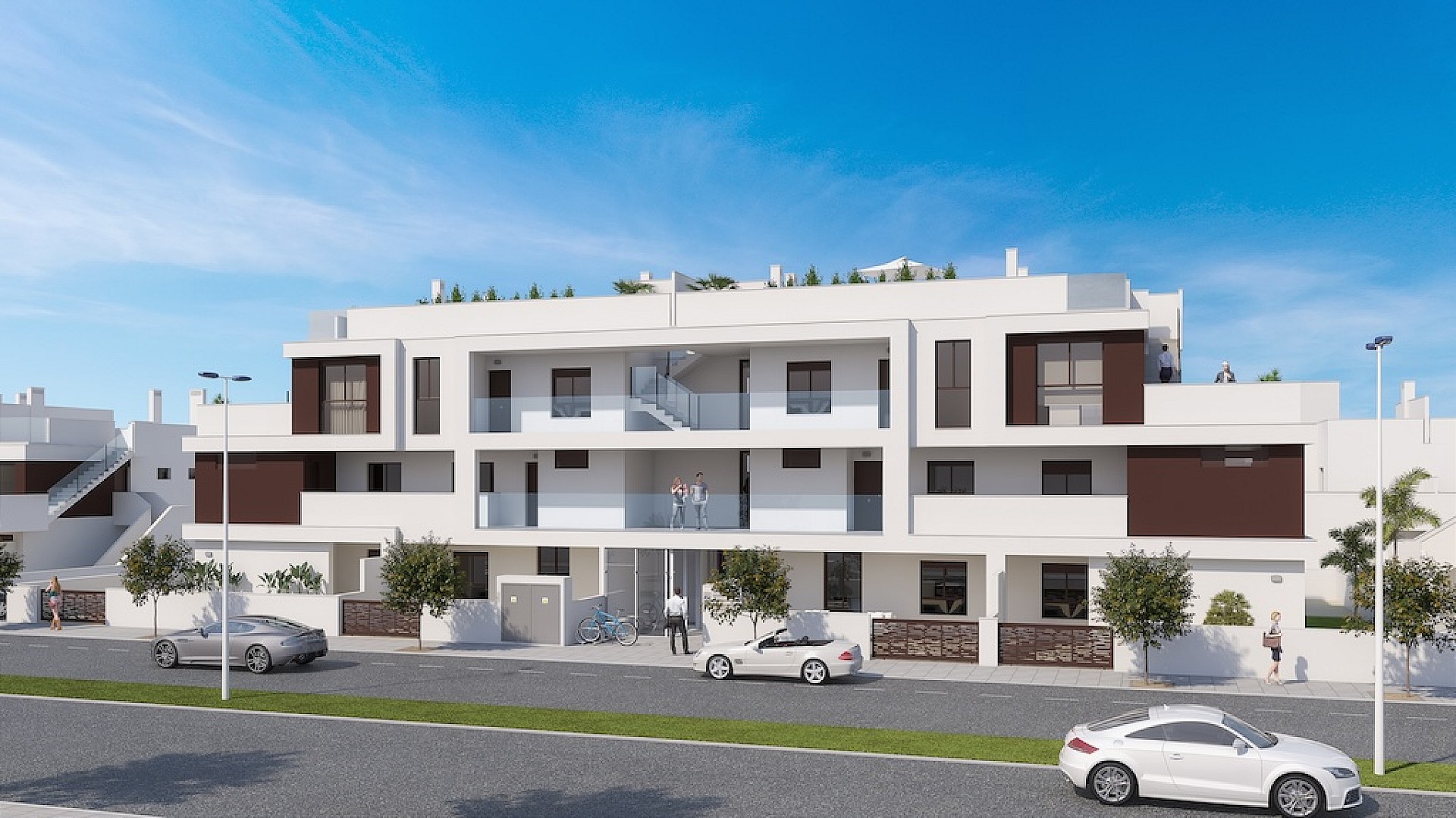 2 bedroom Apartment with terrace in Torre de la Horadada - New build in Medvilla Spanje