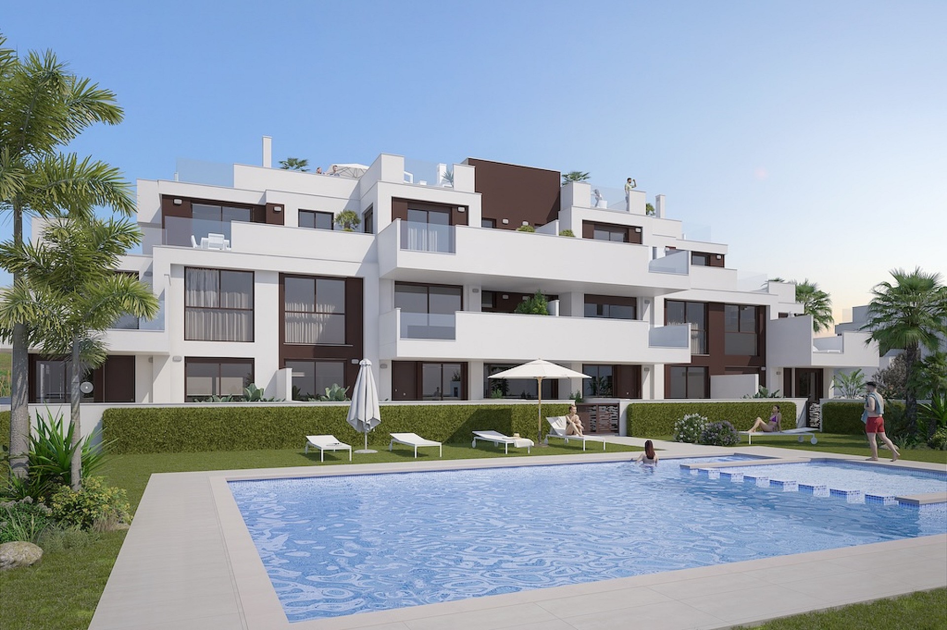 2 bedroom Apartment with terrace in Torre de la Horadada - New build in Medvilla Spanje