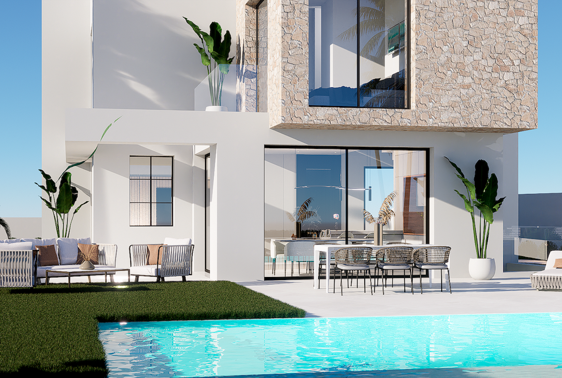 3 bedroom Villa in Finestrat - New build in Medvilla Spanje