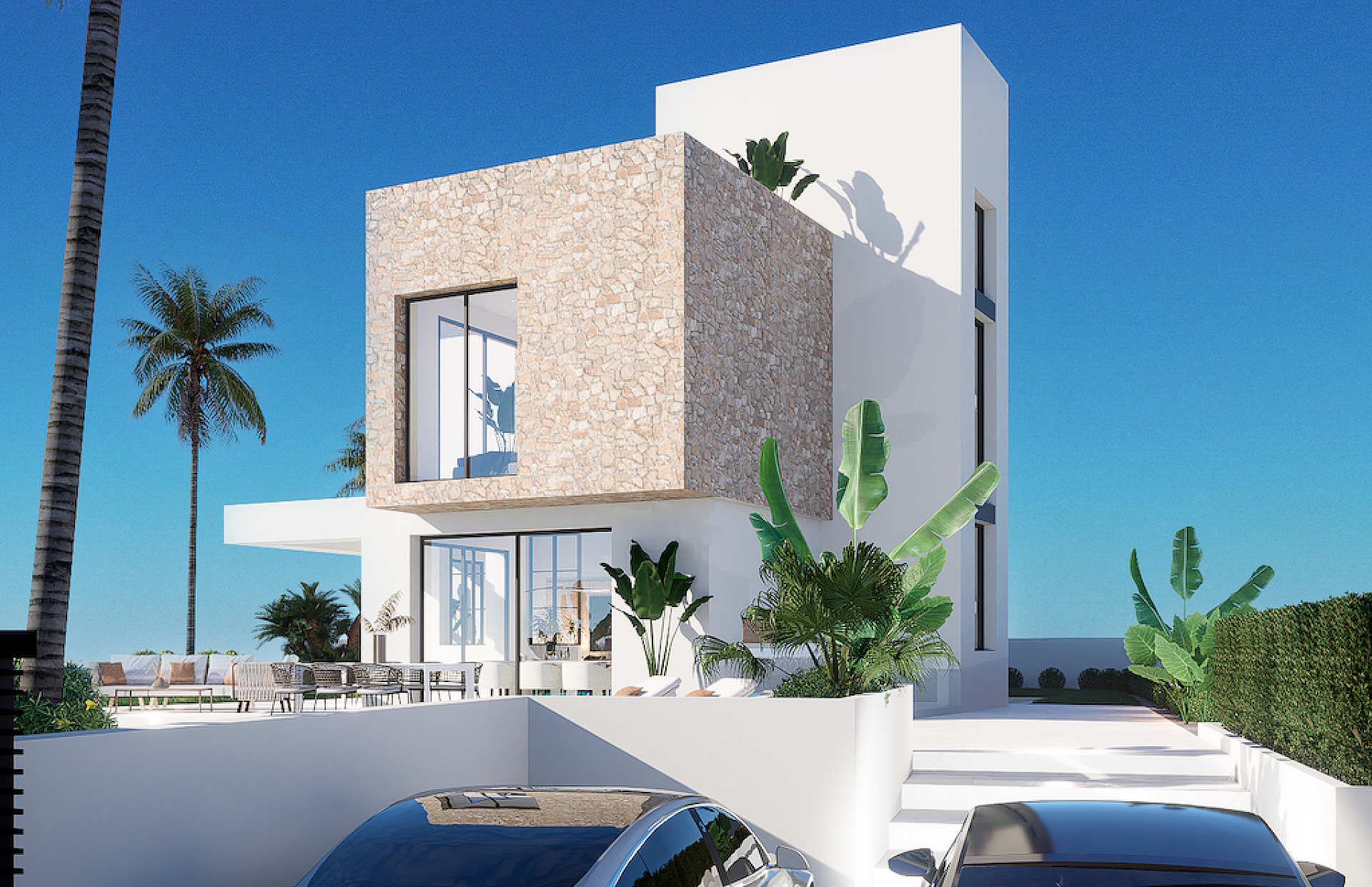 3 bedroom Villa in Finestrat - New build in Medvilla Spanje