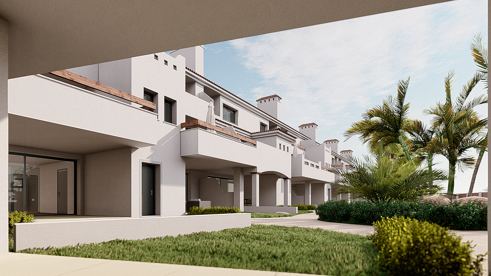 2 bedroom Apartment with garden in Los Alcazares - New build in Medvilla Spanje