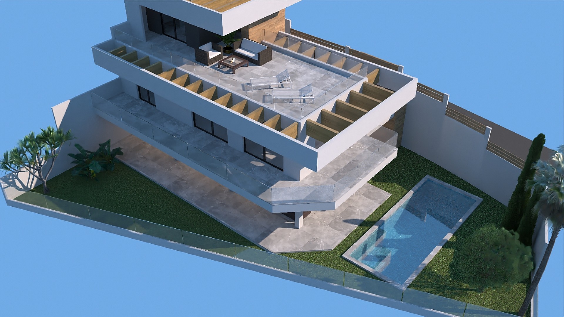 3 bedroom Villa in Rojales - New build in Medvilla Spanje