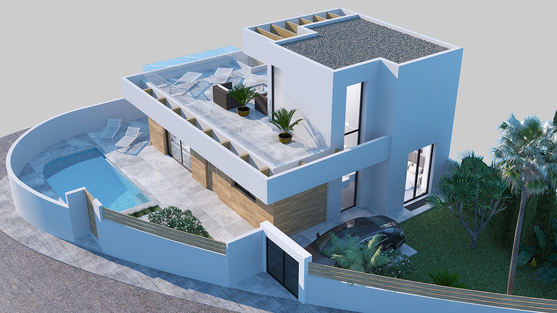 3 bedroom Villa in Rojales - New build in Medvilla Spanje