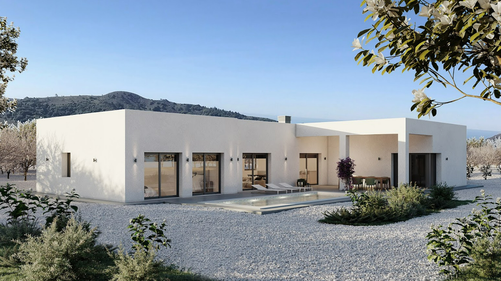 3 bedroom Villa in Aspe - New build in Medvilla Spanje