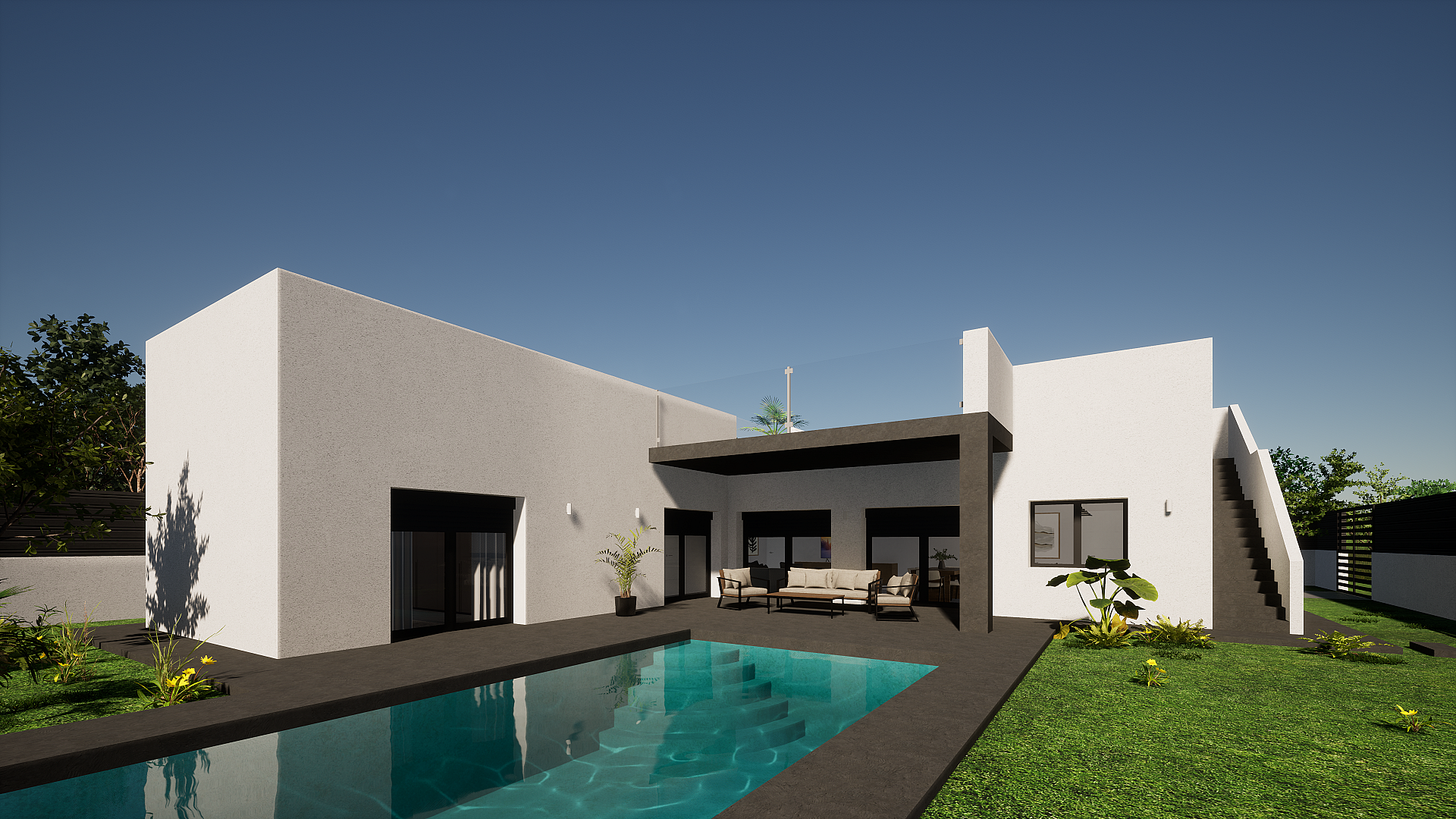 3 bedroom Villa in Aspe - New build in Medvilla Spanje