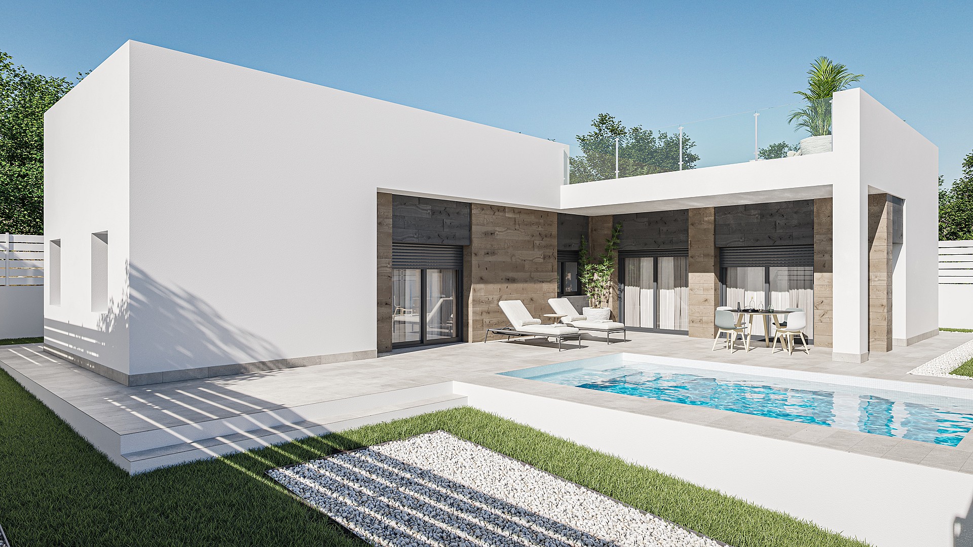 2 bedroom Villa in Aspe - New build in Medvilla Spanje