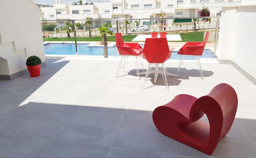 3 bedroom Apartments - solarium in Vistabella Golf in Medvilla Spanje