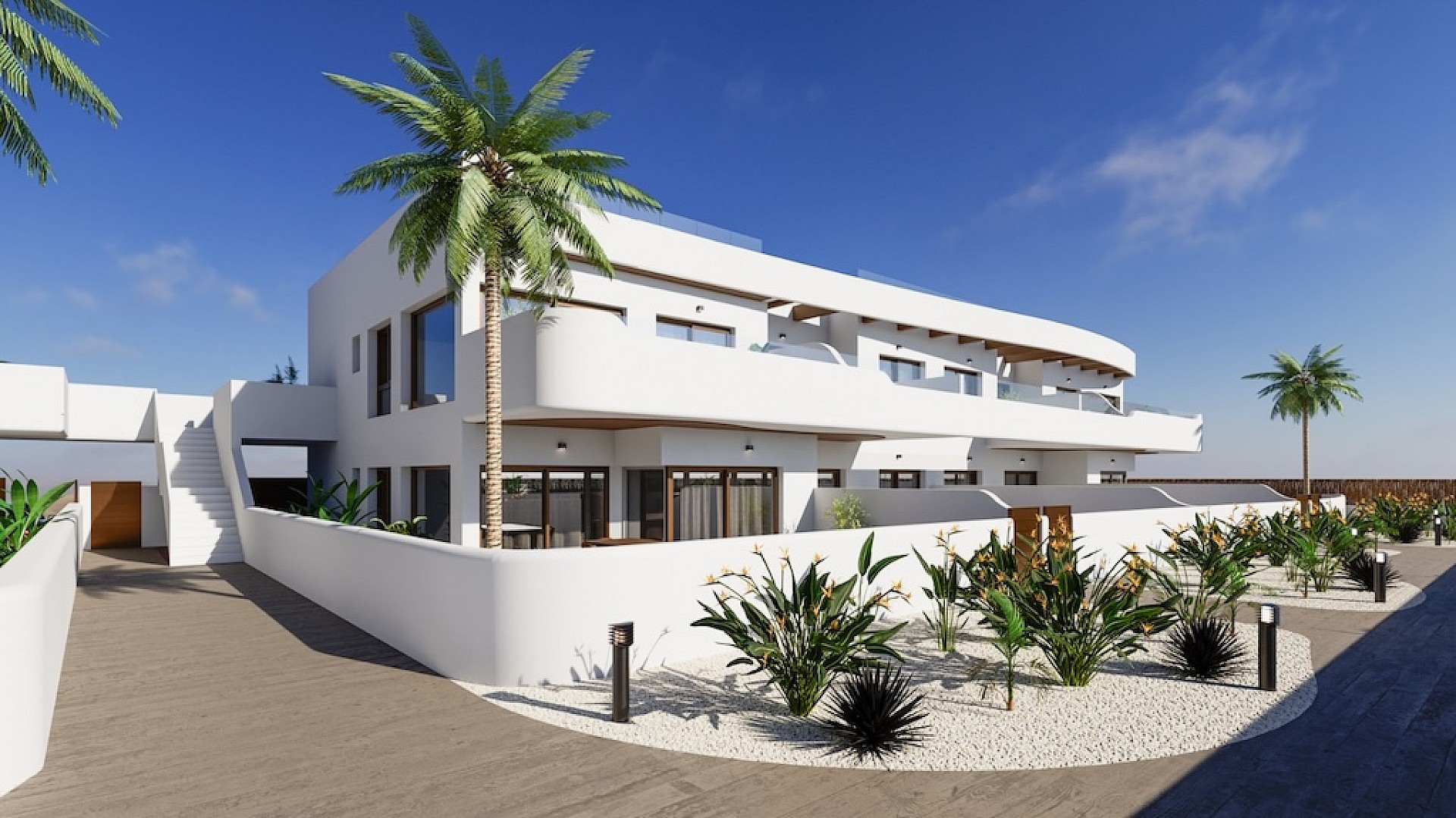 2 bedroom Apartments - solarium in Los Alcazares - New build in Medvilla Spanje