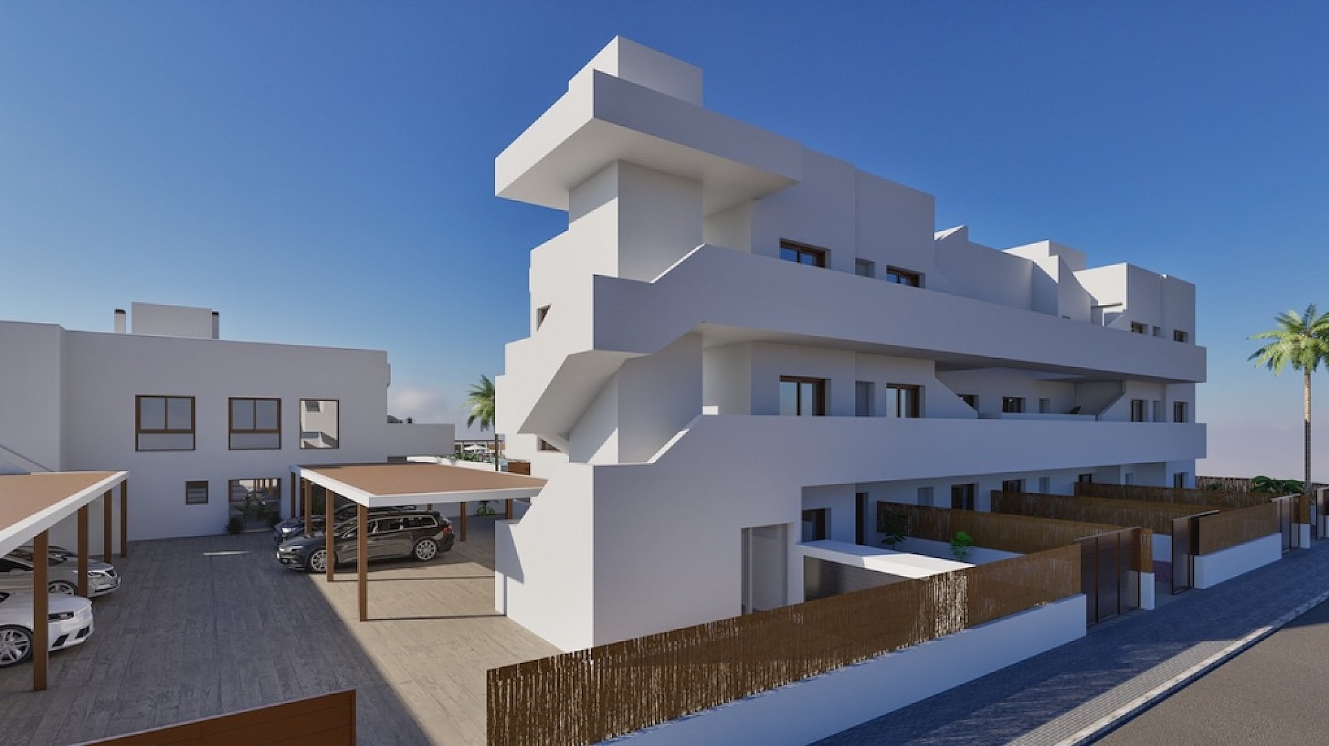 2 bedroom Apartments - solarium in Los Alcazares in Medvilla Spanje