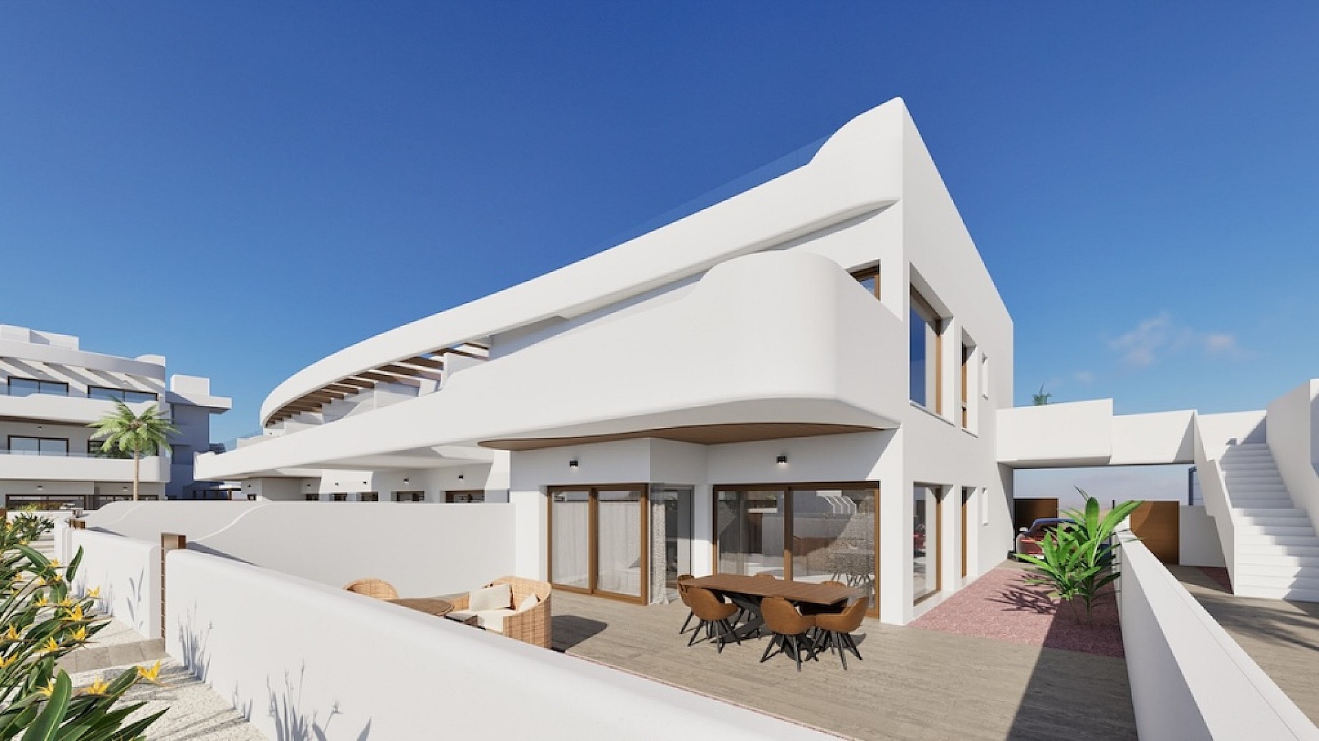 2 bedroom Apartments - solarium in Los Alcazares - New build in Medvilla Spanje