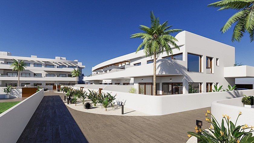 3 bedroom Apartments - solarium in Los Alcazares in Medvilla Spanje