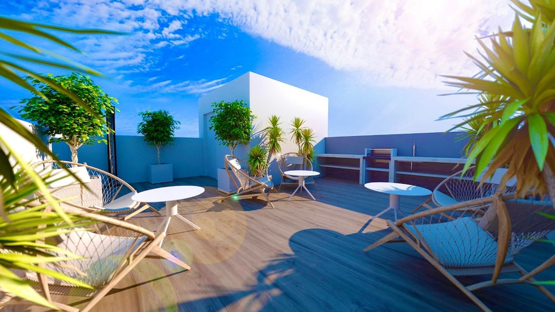 3 bedroom Apartments - solarium in Torrevieja - New build in Medvilla Spanje