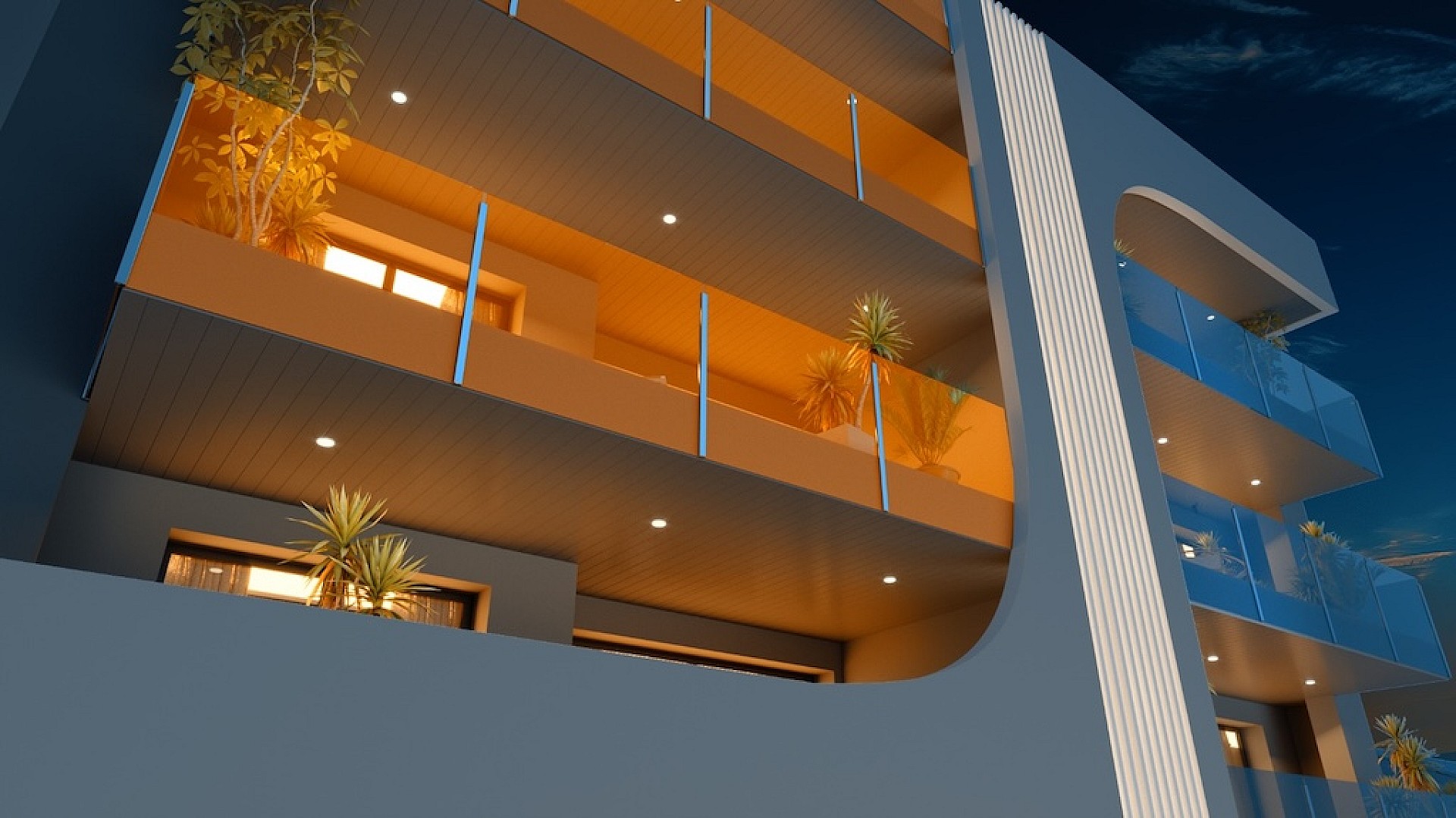 3 bedroom Apartments - solarium in Torrevieja - New build in Medvilla Spanje