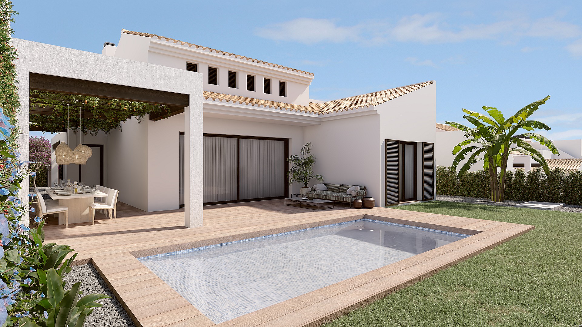 3 bedroom Villa in La Finca Golf - New build in Medvilla Spanje