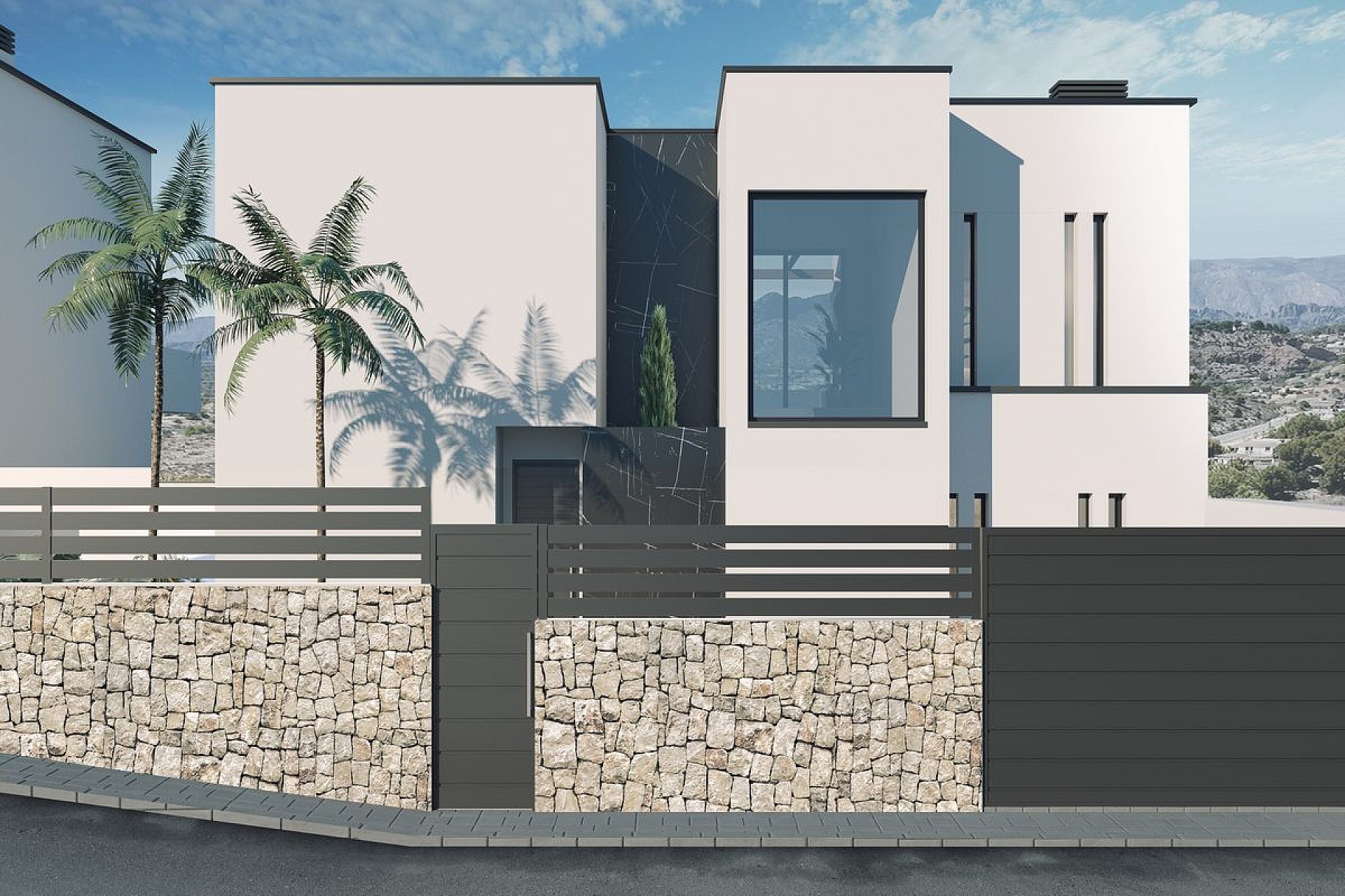 3 bedroom Villa in Finestrat - New build in Medvilla Spanje