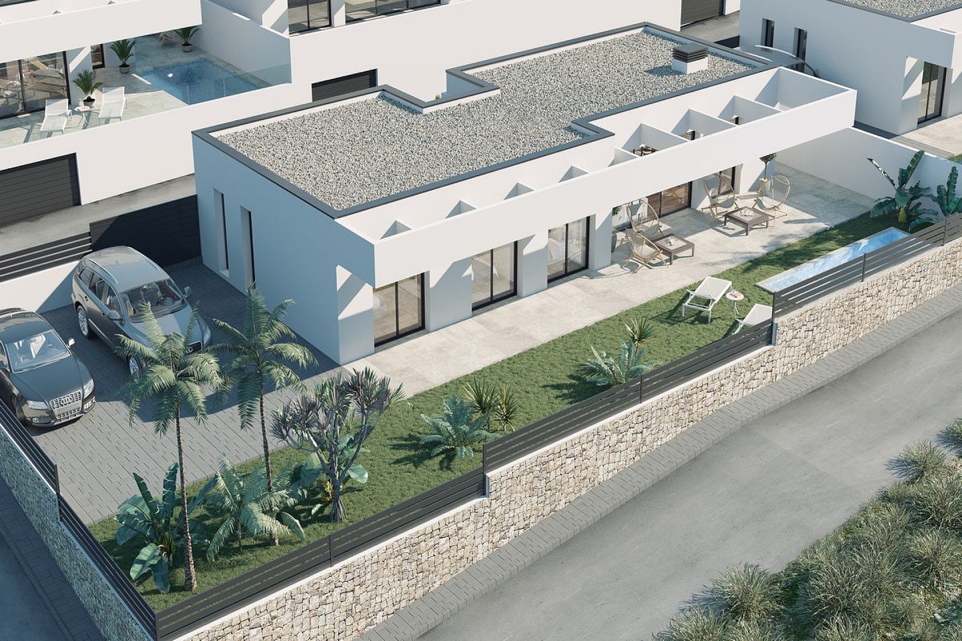 3 bedroom Villa in Finestrat - New build in Medvilla Spanje