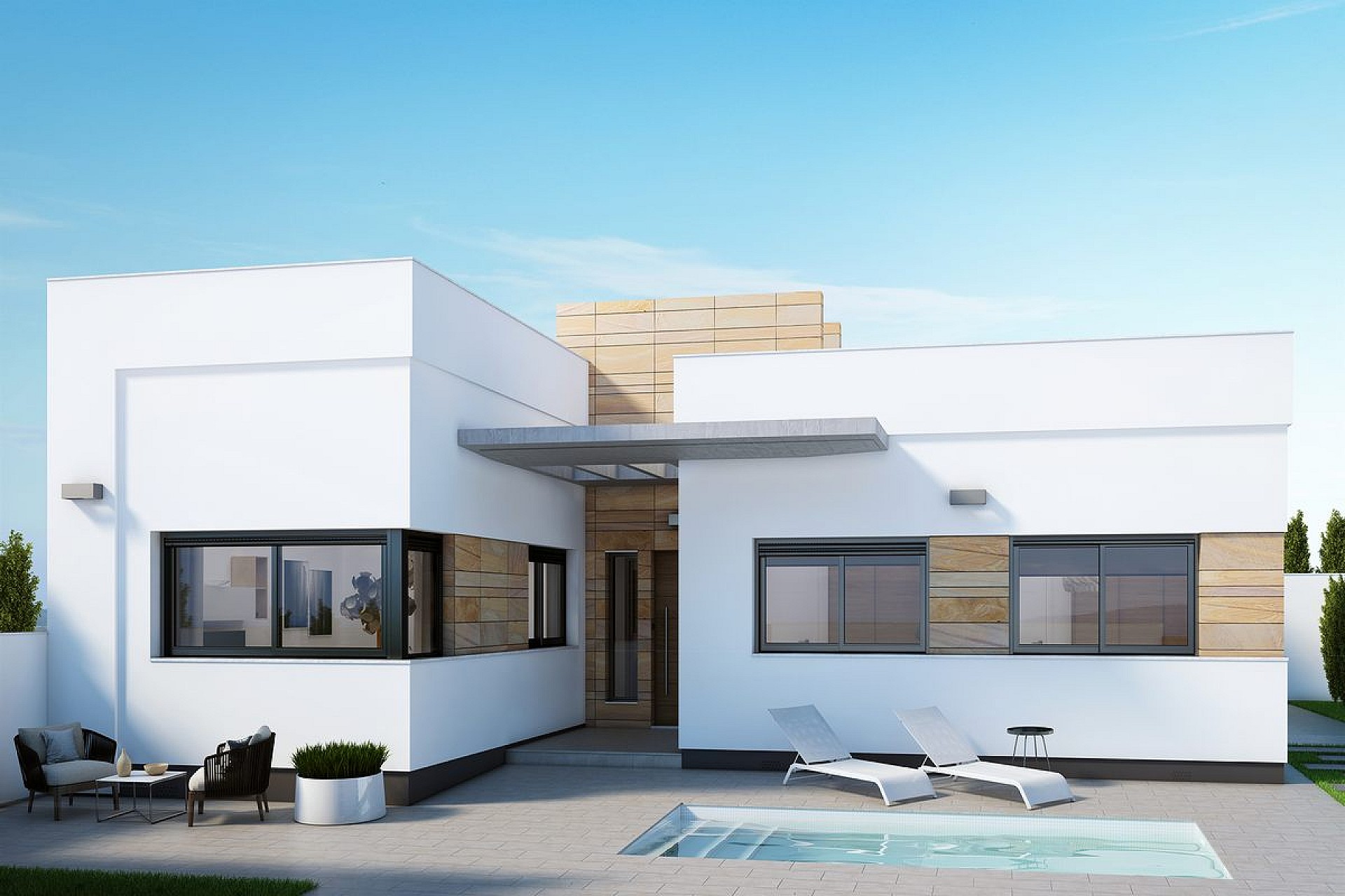 4 bedroom Villa in Torre Pacheco - New build in Medvilla Spanje