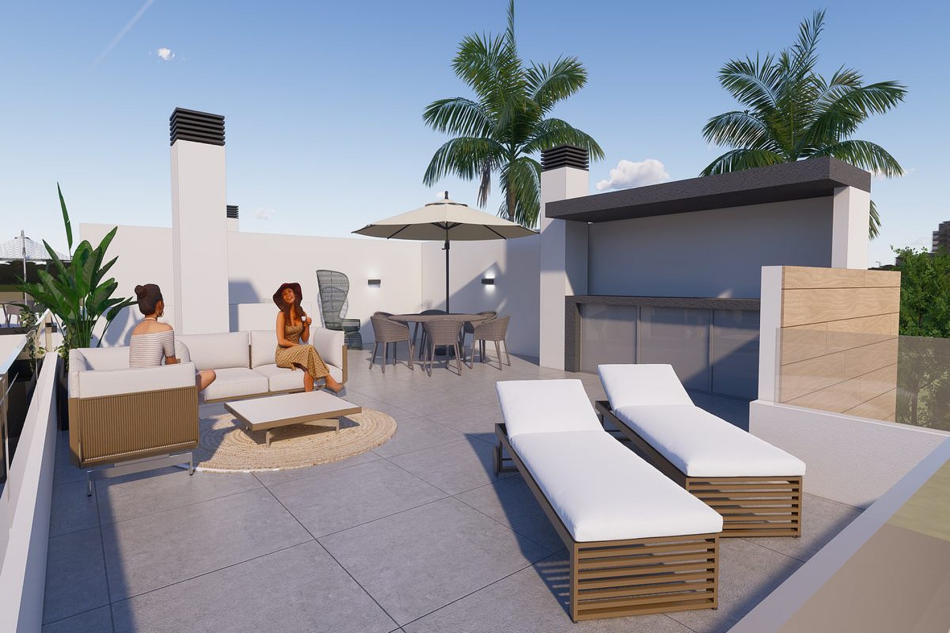 3 bedroom Villa in Torre Pacheco - New build in Medvilla Spanje