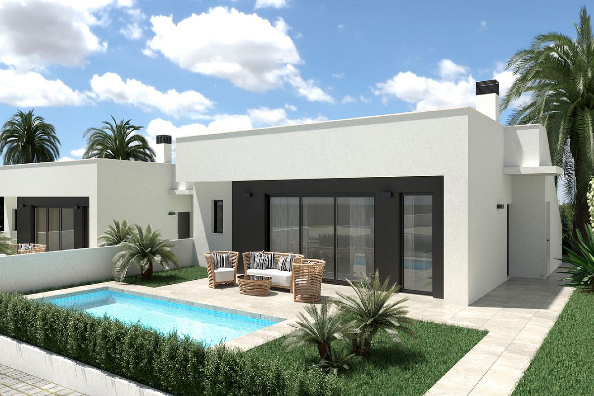 4 bedroom Villa in Condado de Alhama - New build in Medvilla Spanje