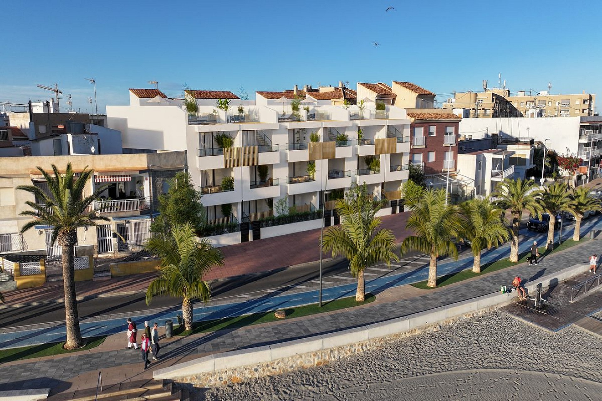 1 bedroom Apartment with garden in Lo Pagan - New build in Medvilla Spanje