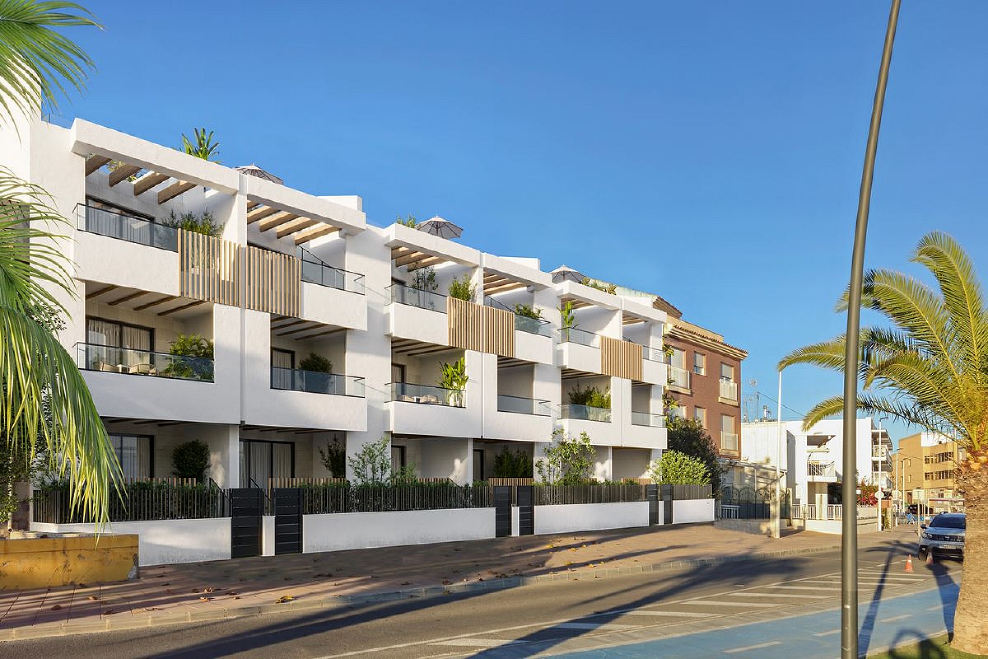 3 bedroom Apartments - solarium in Lo Pagan - New build in Medvilla Spanje