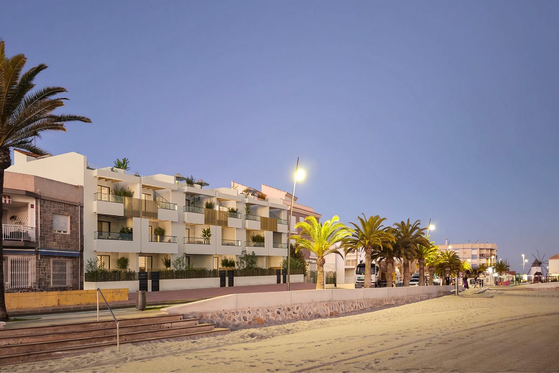 2 bedroom Apartments - solarium in Lo Pagan - New build in Medvilla Spanje