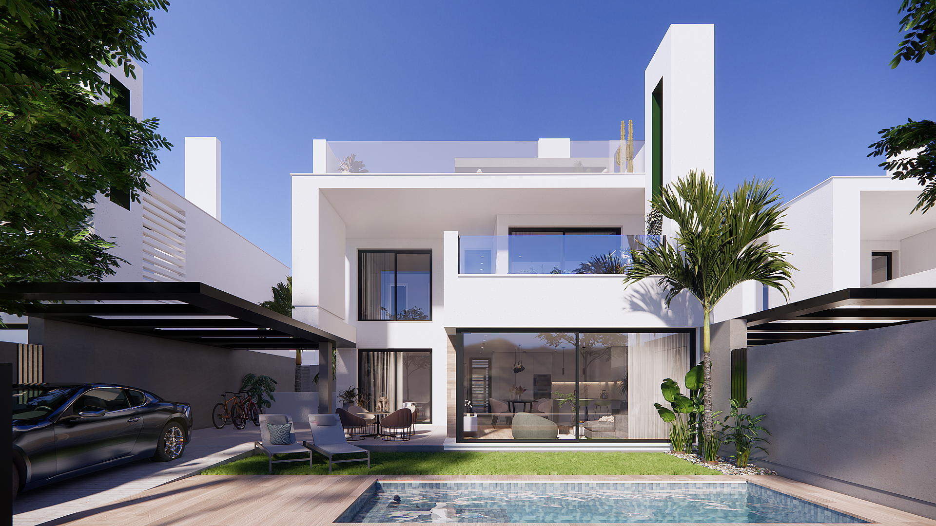 3 bedroom Villa in Santa Rosalía Resort - New build in Medvilla Spanje