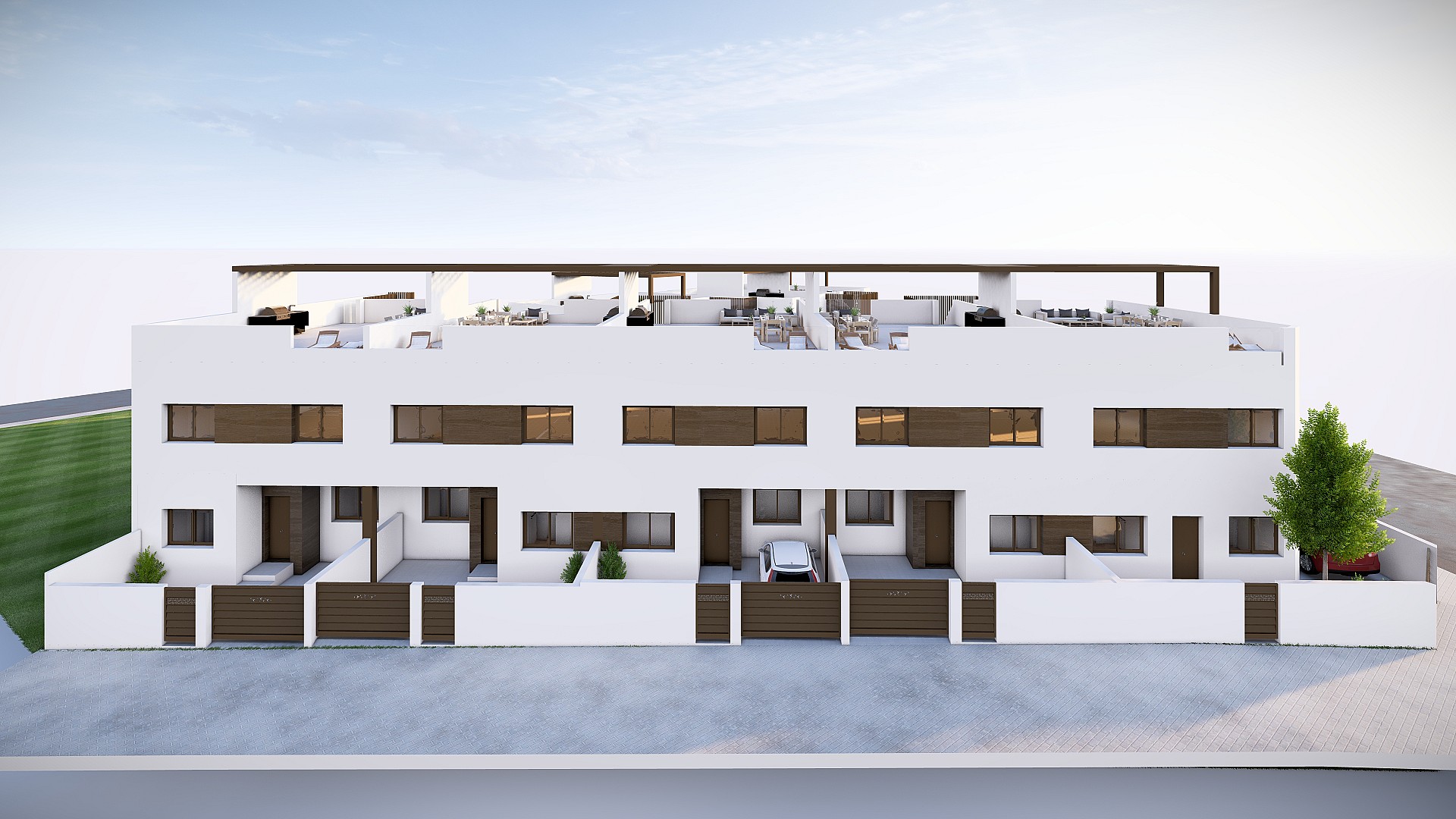 3 bedroom Apartment with garden in Pilar de la Horadada - New build in Medvilla Spanje