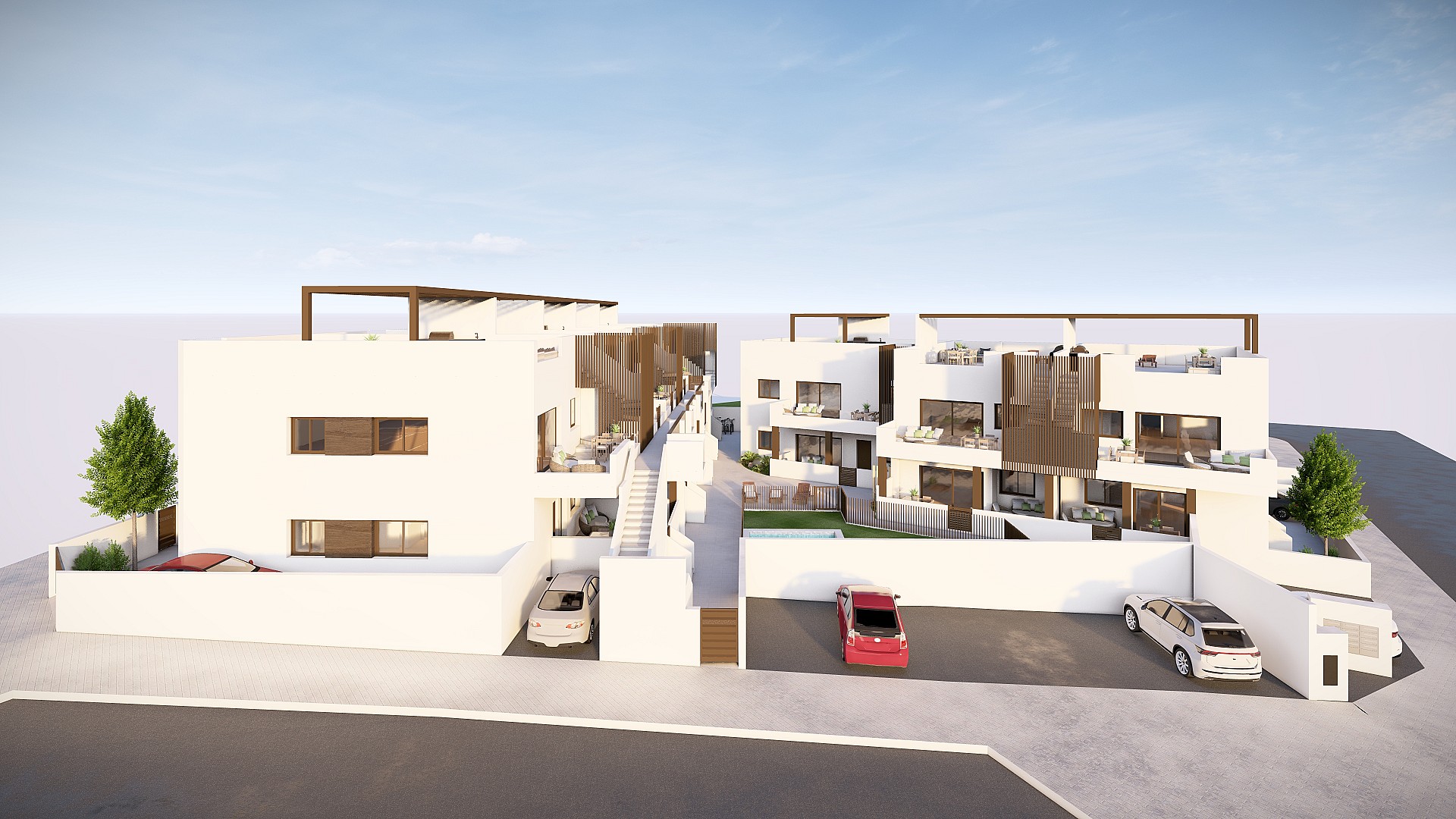 3 bedroom Apartment with garden in Pilar de la Horadada - New build in Medvilla Spanje