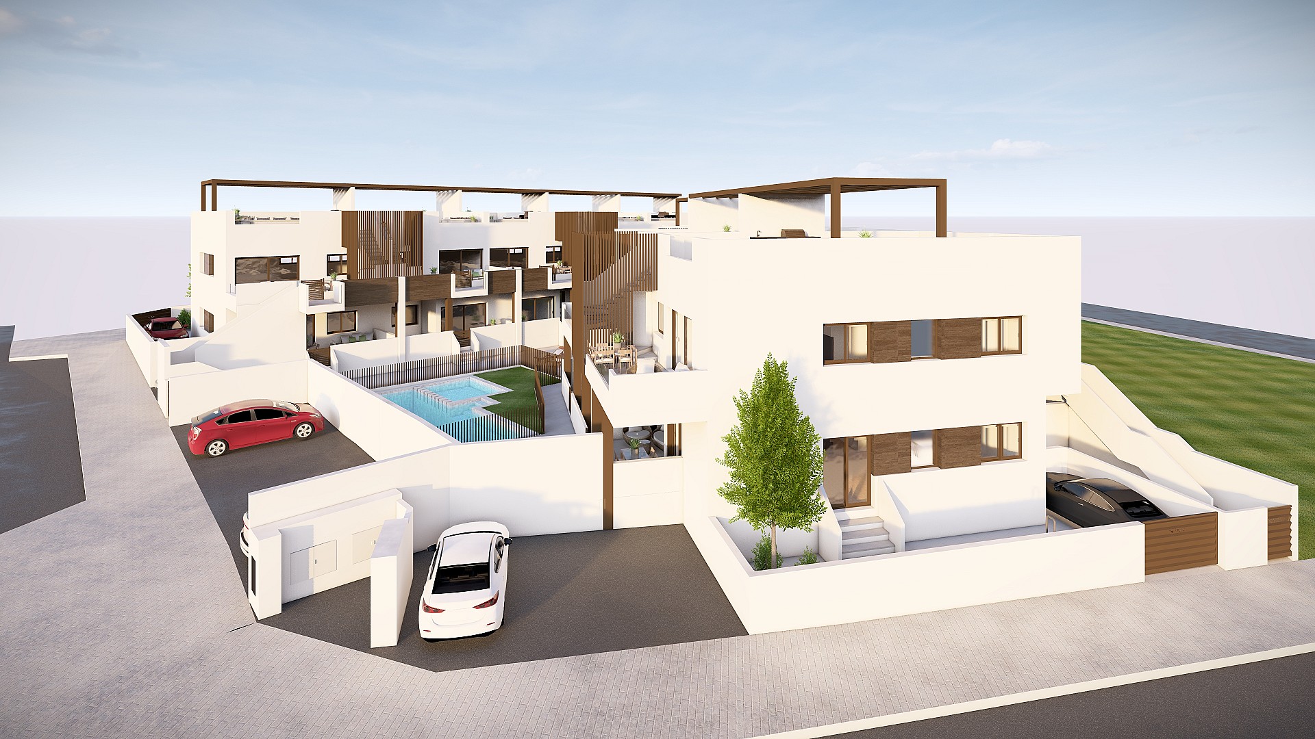 3 bedroom Apartment with garden in Pilar de la Horadada - New build in Medvilla Spanje