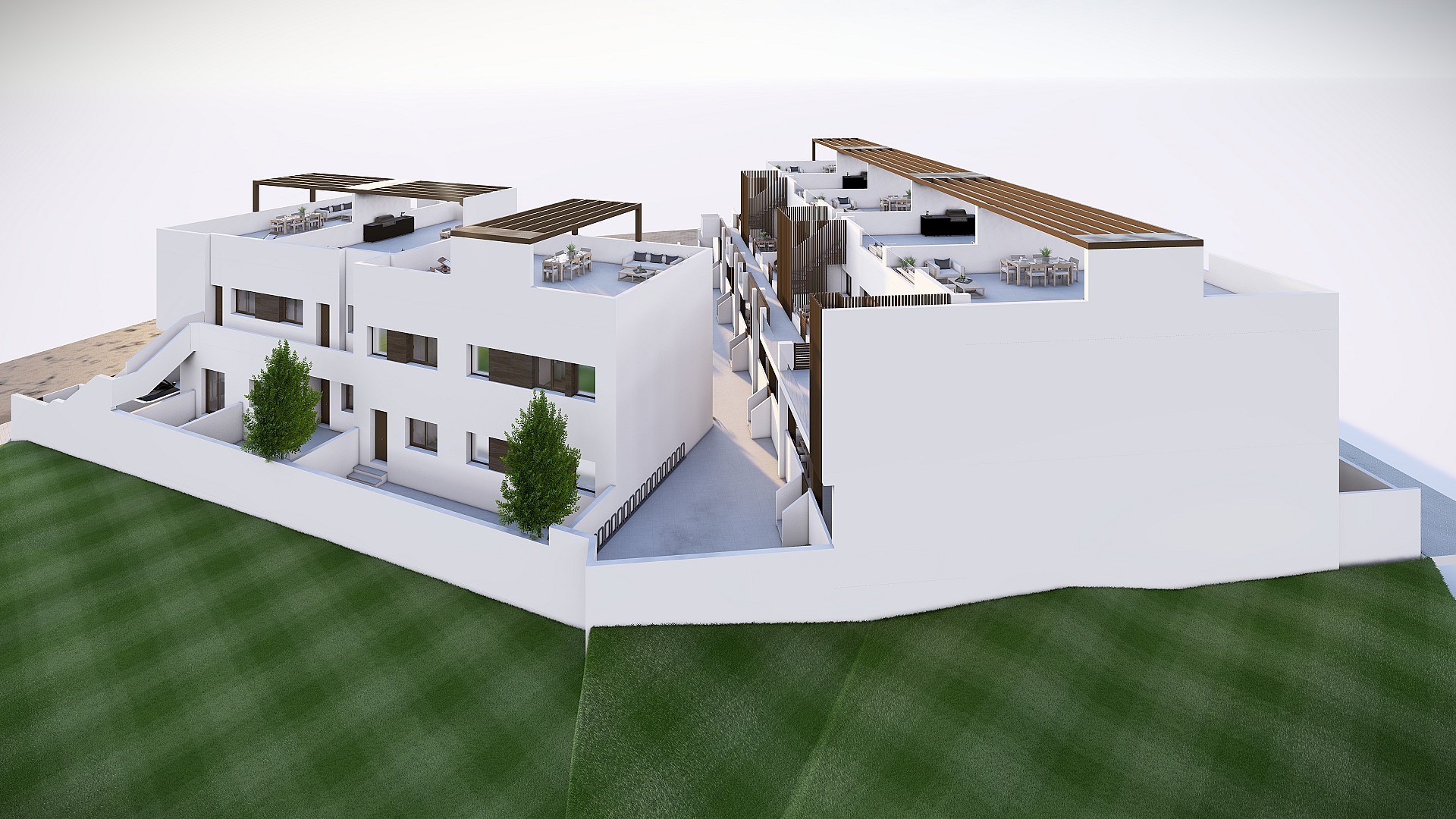 3 bedroom Apartment with garden in Pilar de la Horadada - New build in Medvilla Spanje